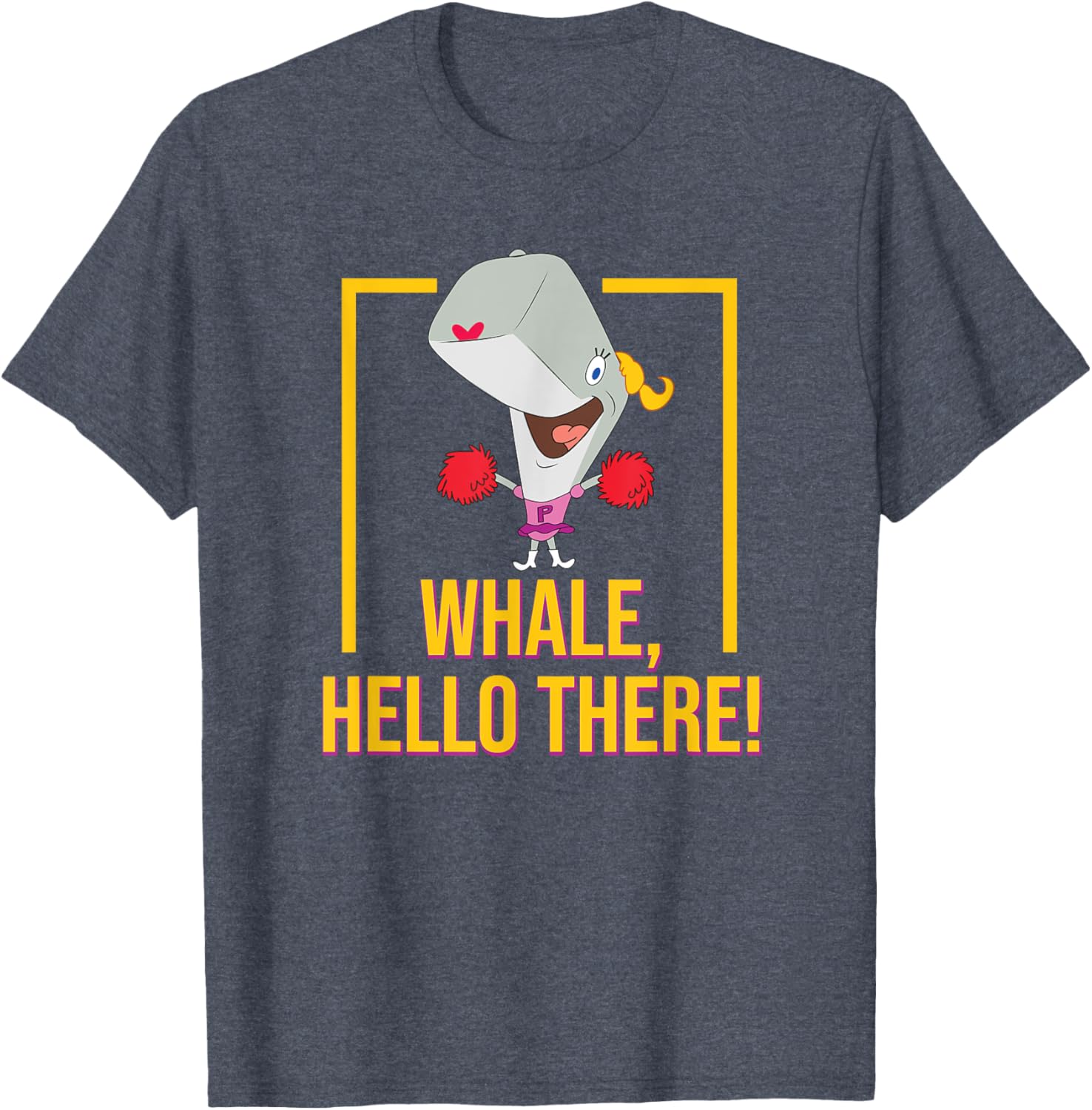 Mademark SpongeBob SquarePants Pearl Krabs Whale T-Shirt for Fans - 13