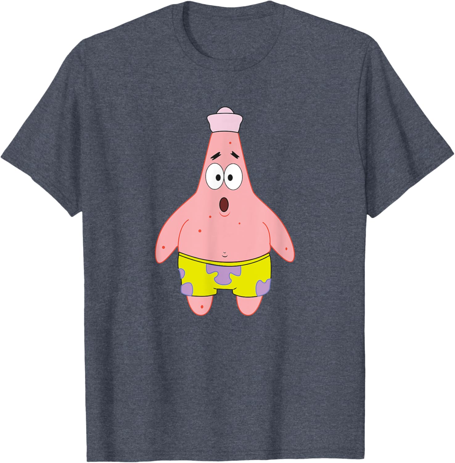 Mademark Patrick Star Surprised T-Shirt from SpongeBob SquarePants - 14