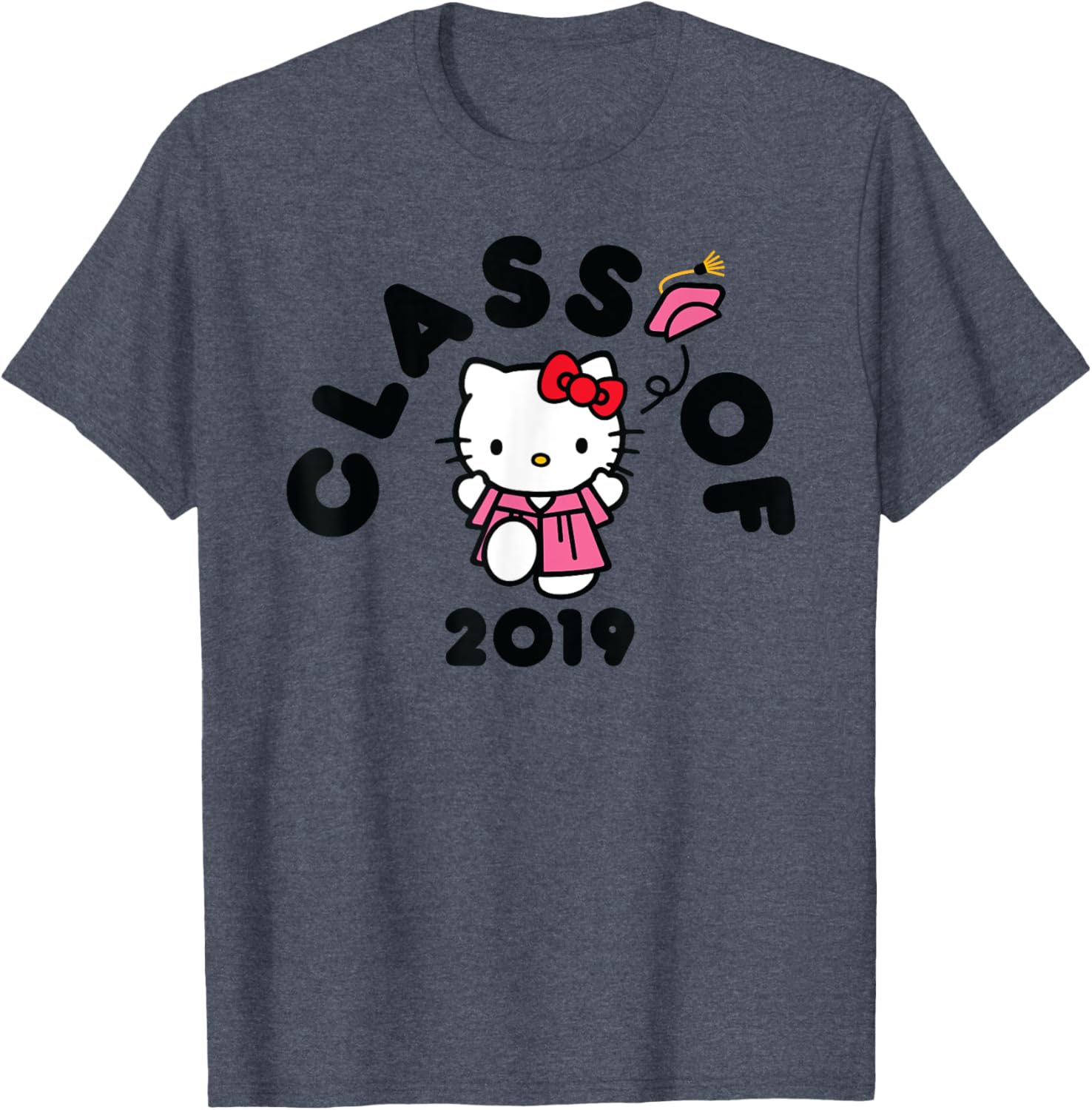 Hello Kitty 2019 Graduation Seniors T-Shirt for Stylish Celebrations - 4