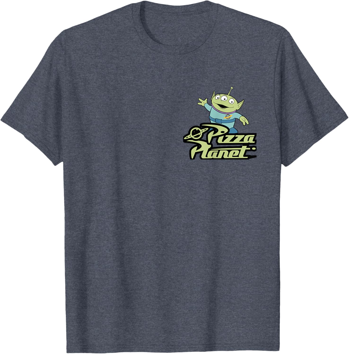 Disney Pixar Toy Story Alien Pizza Planet Classic T-Shirt for Fans - 7