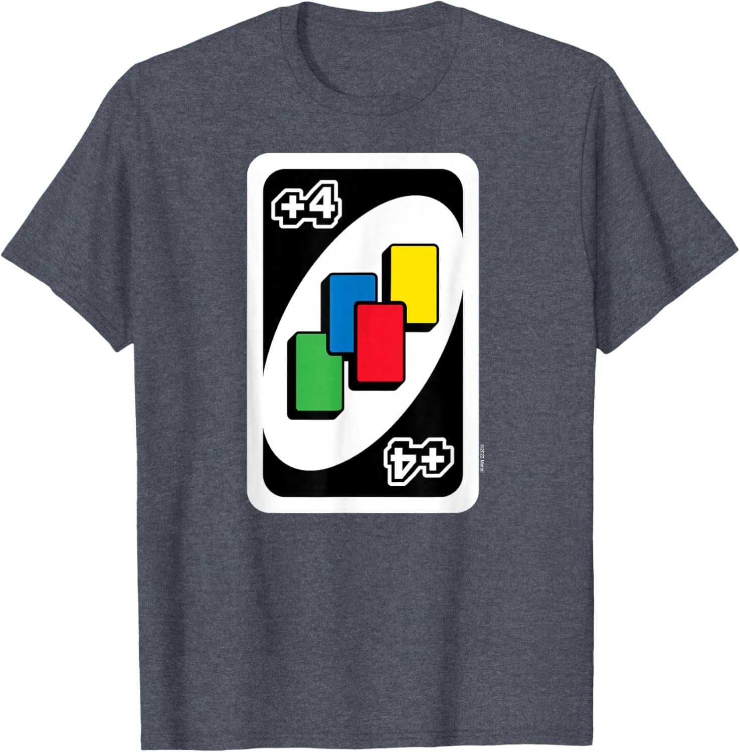 UNO Draw Four Card T-Shirt Fun Casual Wear for Game Lovers - 6