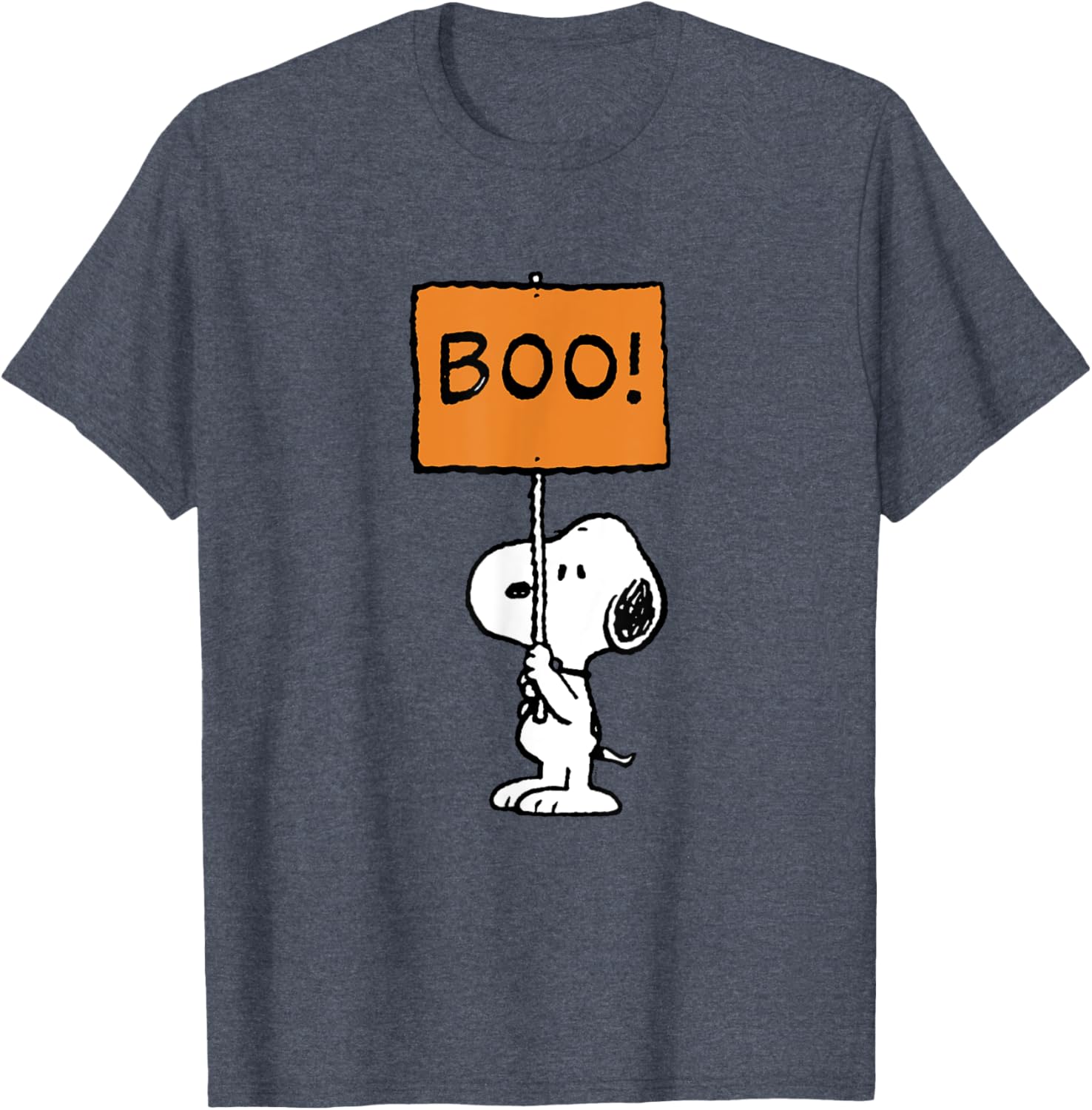 Peanuts Halloween Snoopy Boo T-Shirt Perfect for Fall Festivities - 4