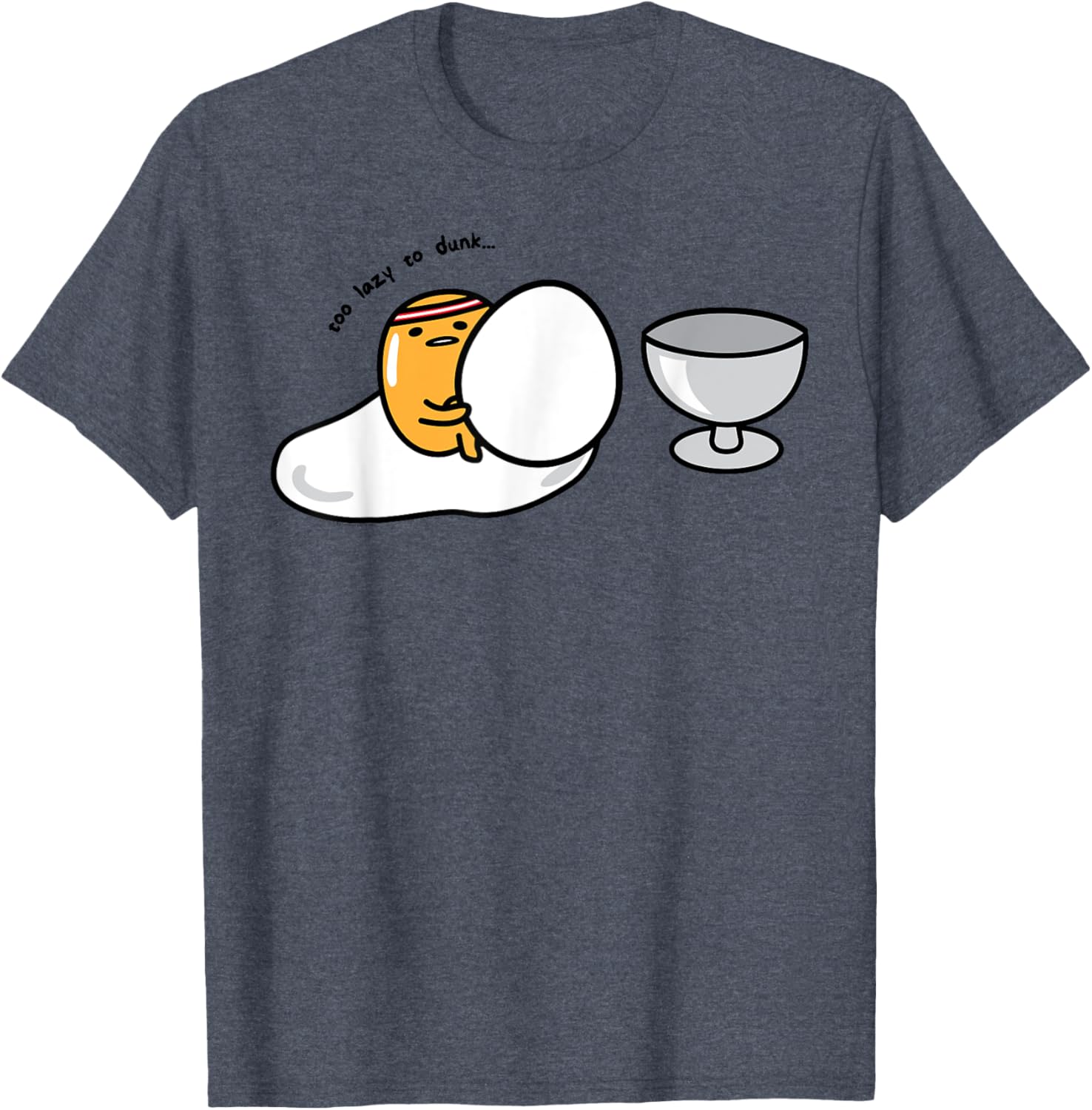 Gudetama Lazy Dunk Basketball T-Shirt for Fun and Unique Style - 10