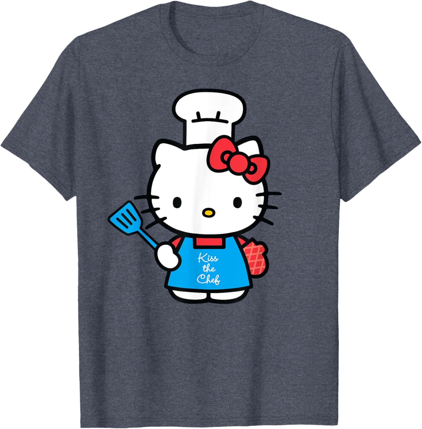 Hello Kitty Kiss the Chef T-Shirt Cute and Fun Cooking Apparel - 19