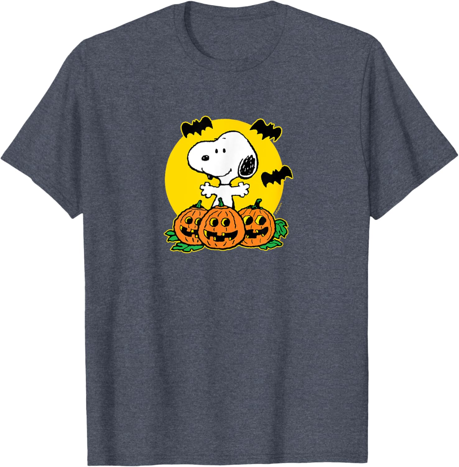 Snoopy Pumpkin Patch Halloween T-Shirt for Peanuts Fans - Fun Apparel - 13