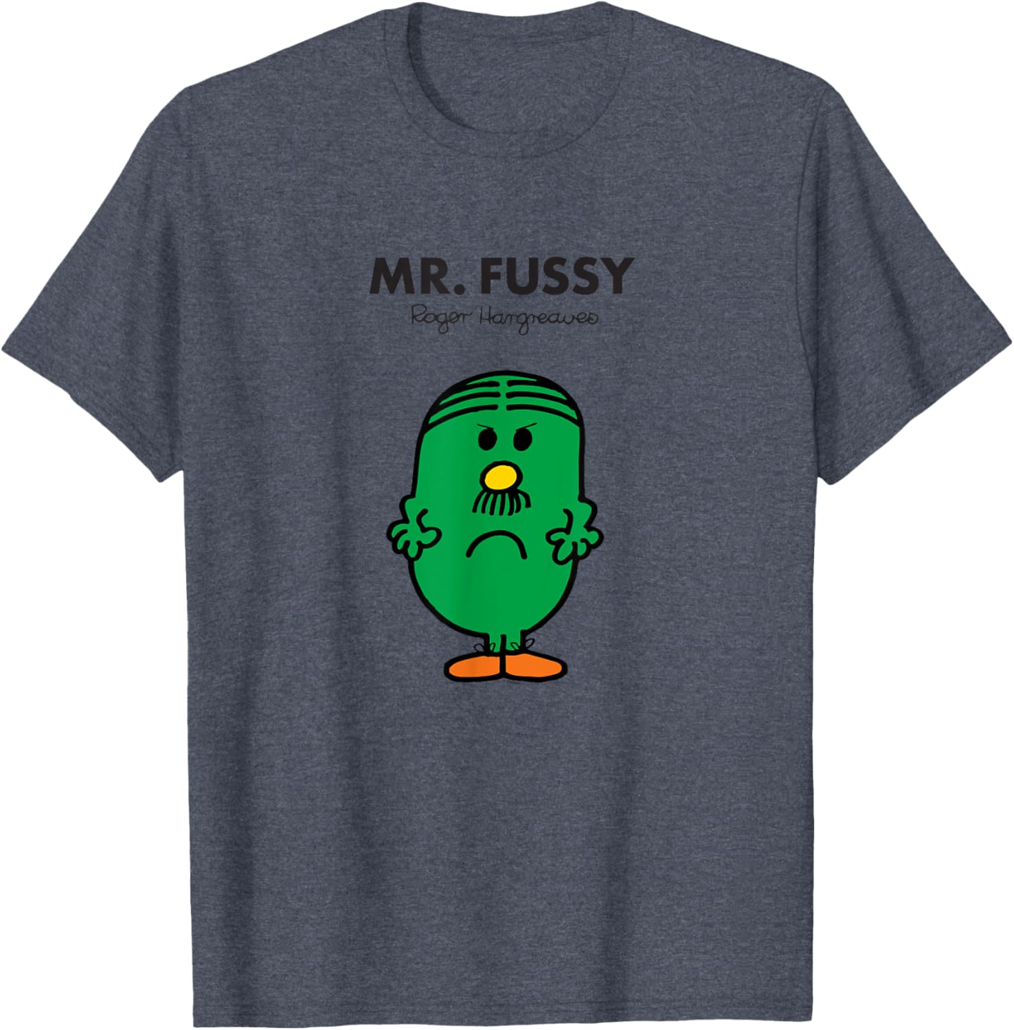 Mr. Fussy T-Shirt for Kids - Fun Mr. Men Clothing and Accessories - 3
