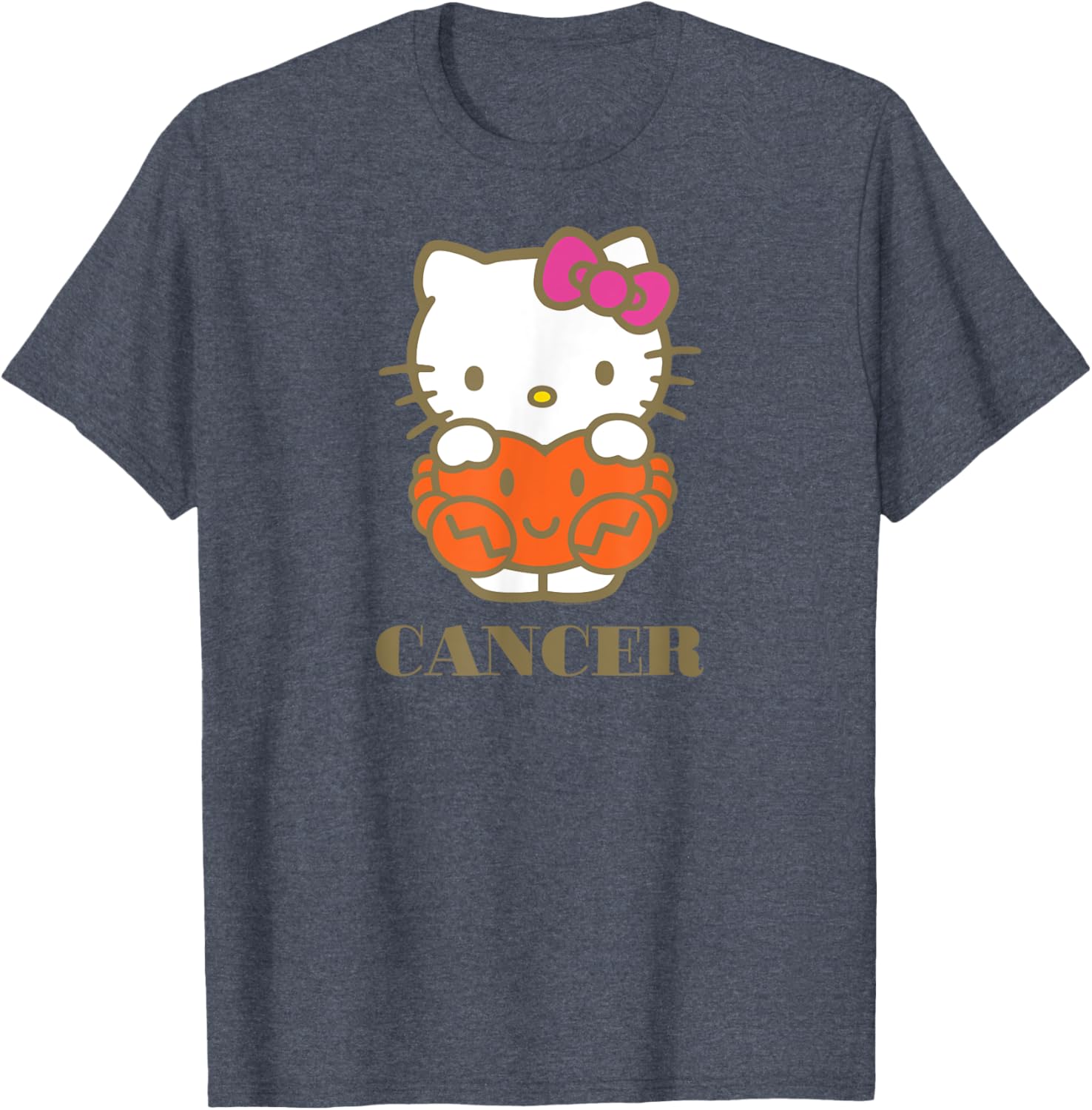 Cute Hello Kitty Zodiac Cancer T-Shirt for Stylish Fans and Collectors - 7