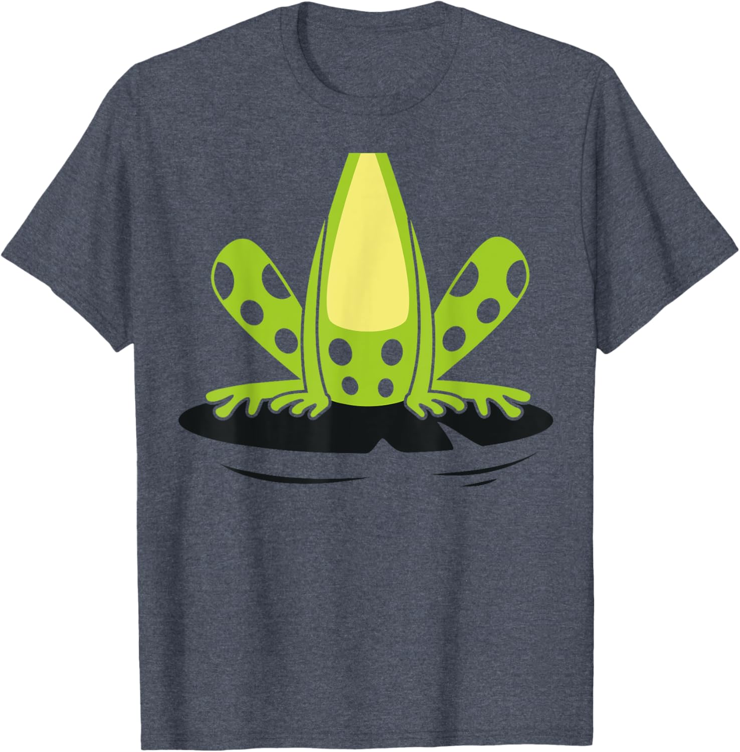Cute Frog Body Costume T-Shirt for Halloween Gift - Easy Reptile Apparel - 8