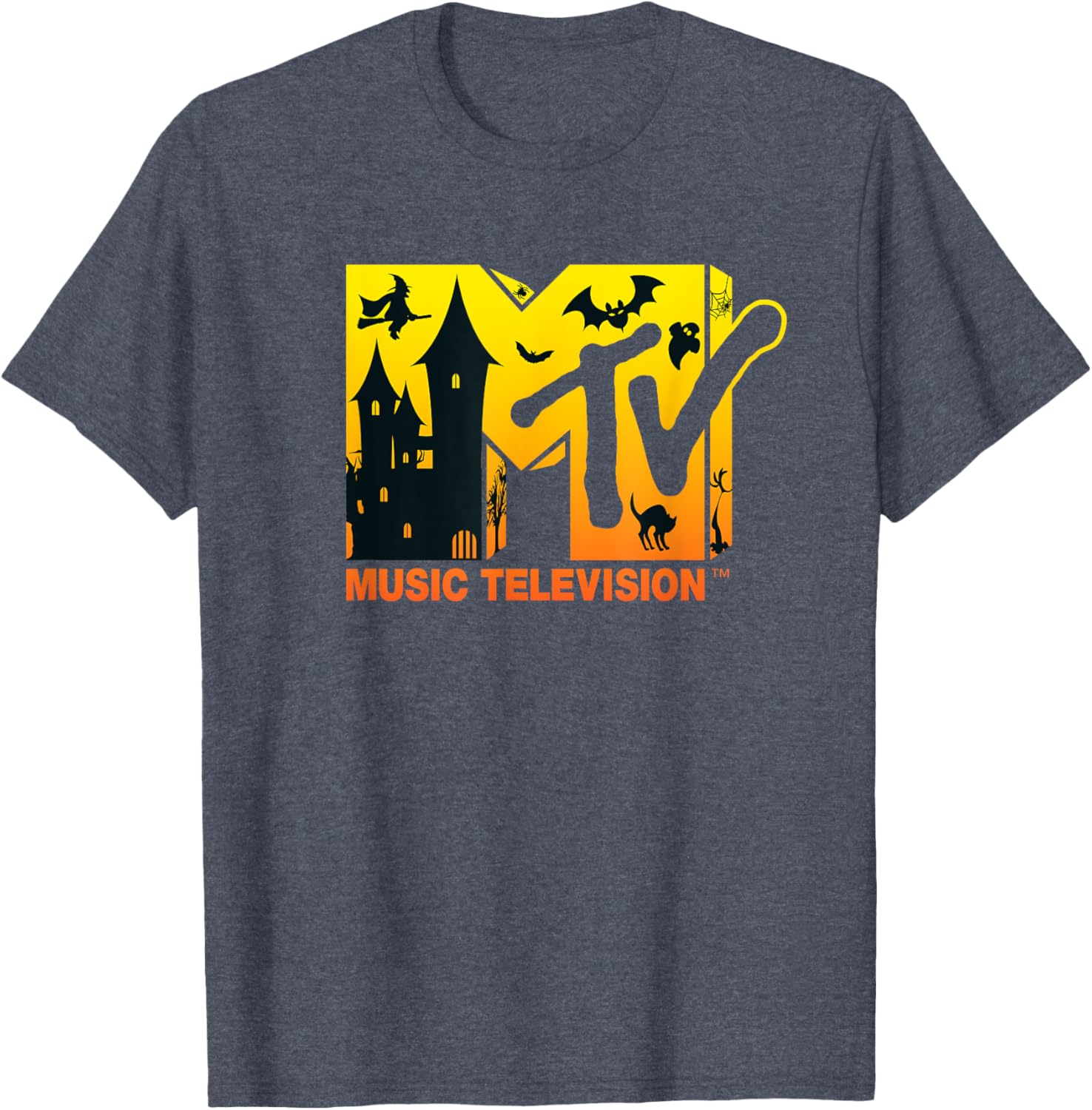 Mademark x MTV Halloween Logo T-Shirt for Music Lovers and Fans - 8