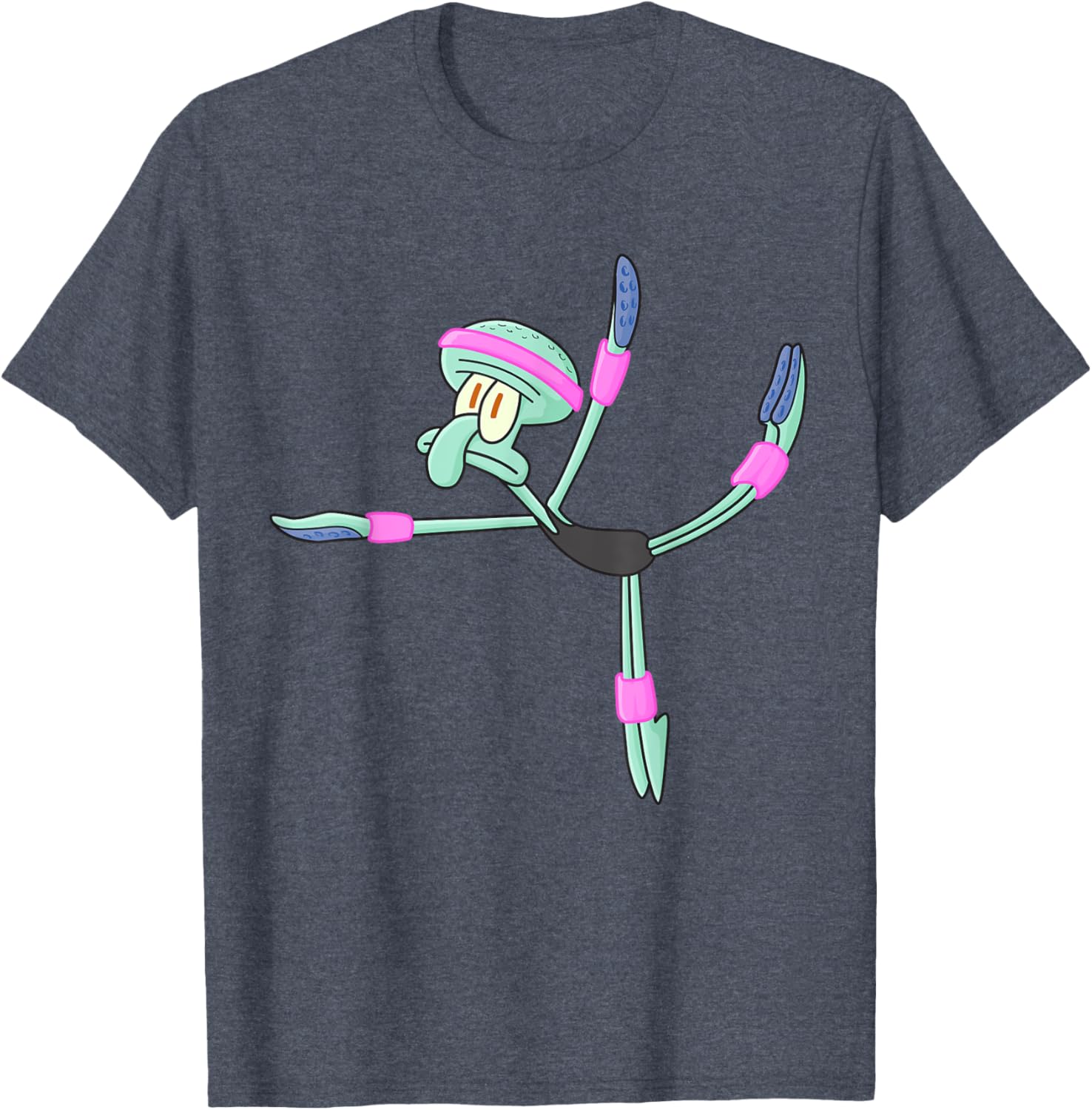 Mademark SpongeBob Squidward Ballerina T-Shirt for Fun Fashion Lovers - 2