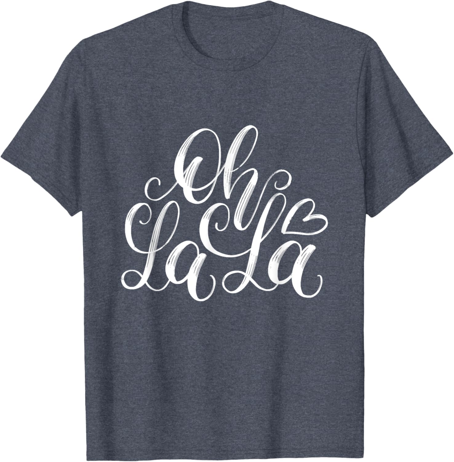 Oh La La French Novelty Graphic Tees Stylish T-Shirt for Fun Fashion - 3