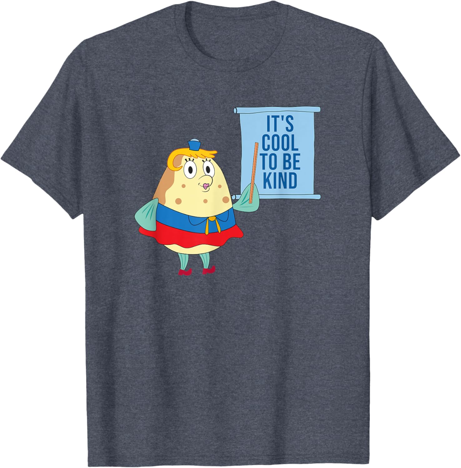 Mademark x SpongeBob Mrs. Puff Kindness is Cool T-Shirt for Fun Fans - 6
