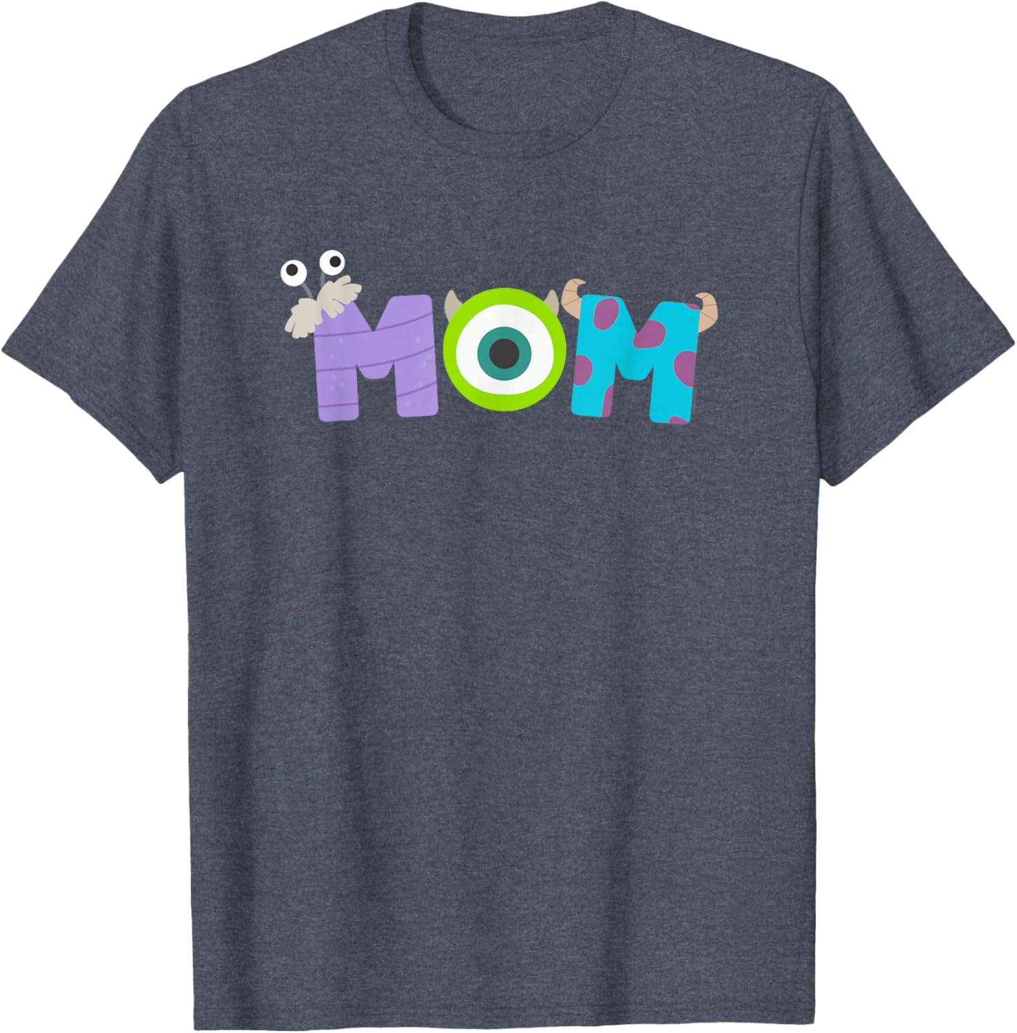 Monsters Inc Mom T-Shirt for Mother's Day Birthday Gift Clothing - 20