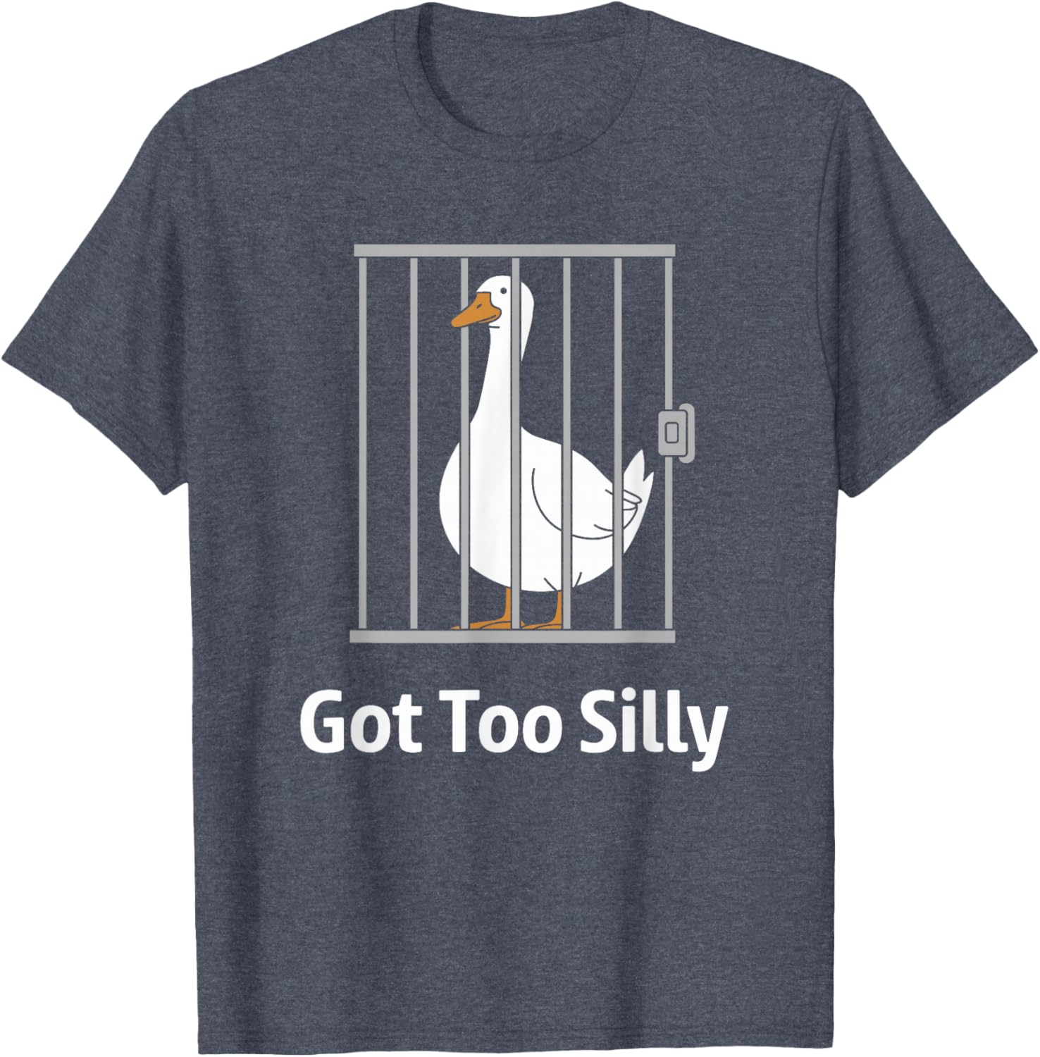 Funny Goose Pun T-Shirt for Animal Lovers – Got Too Silly Humor Shirt - 15