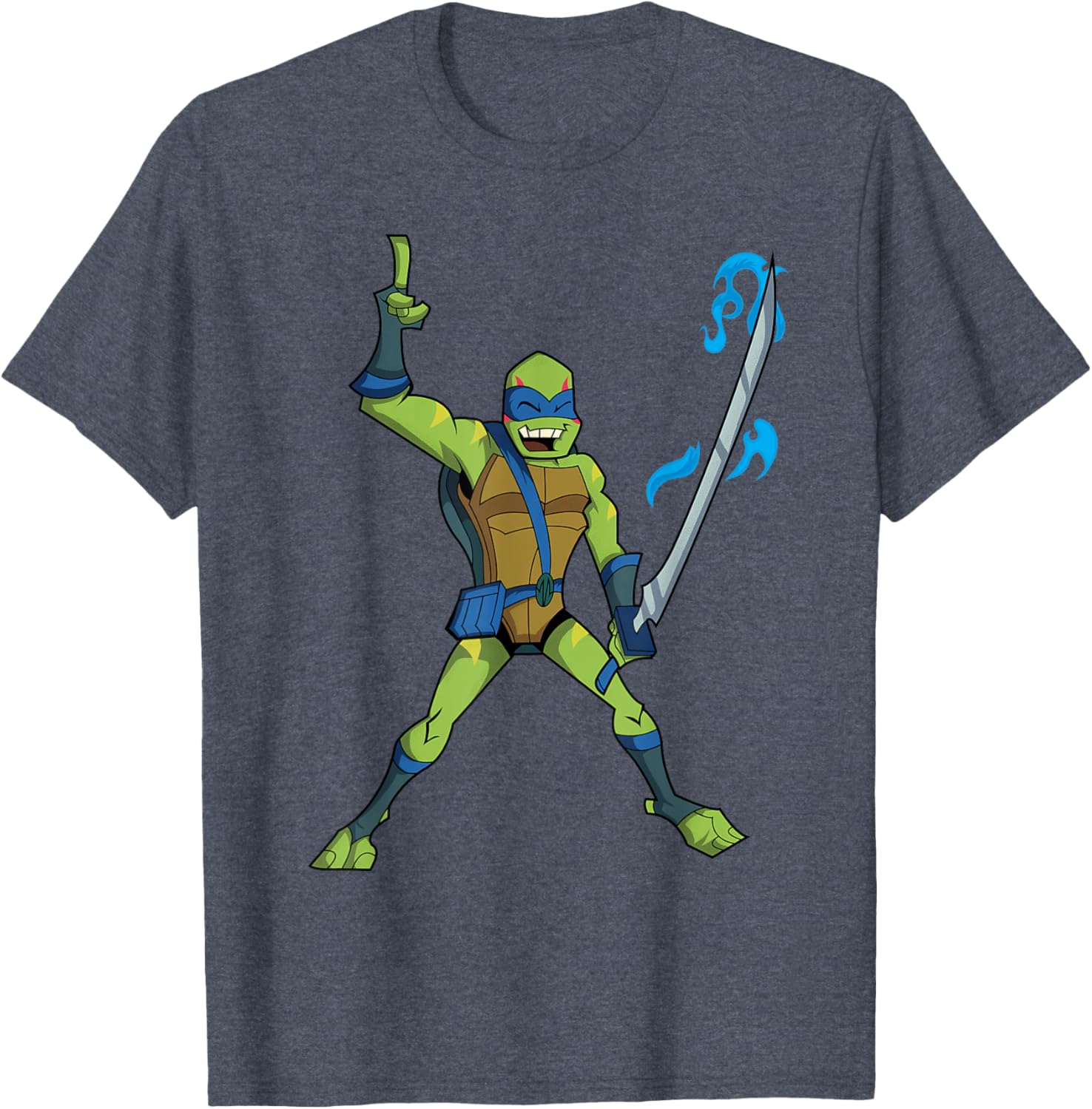 Mademark Teenage Mutant Ninja Turtles Leonardo Portal Jutsu T-Shirt - 4