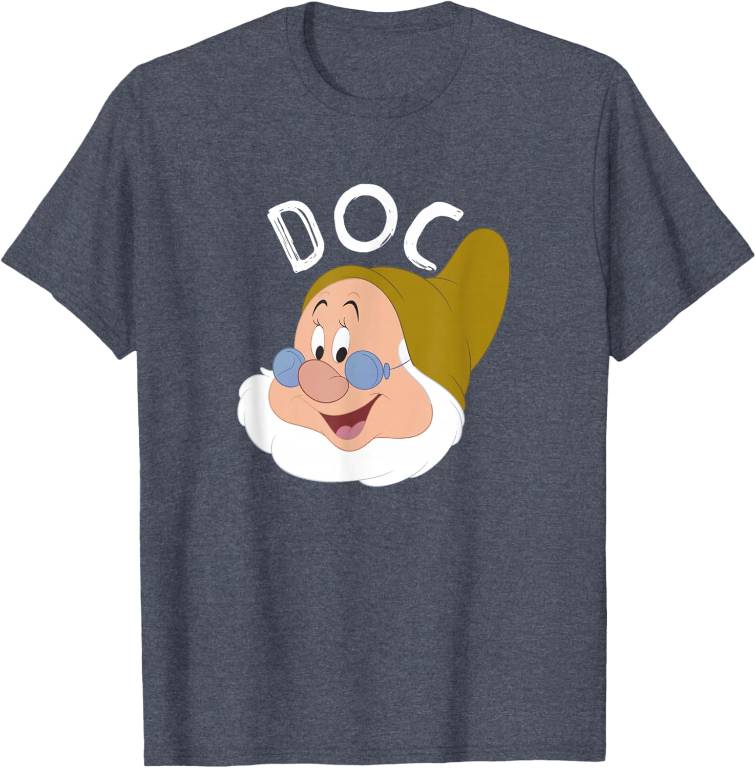 Disney Snow White Doc Face T-Shirt for Kids and Adults - Cute Graphic Tee - 6