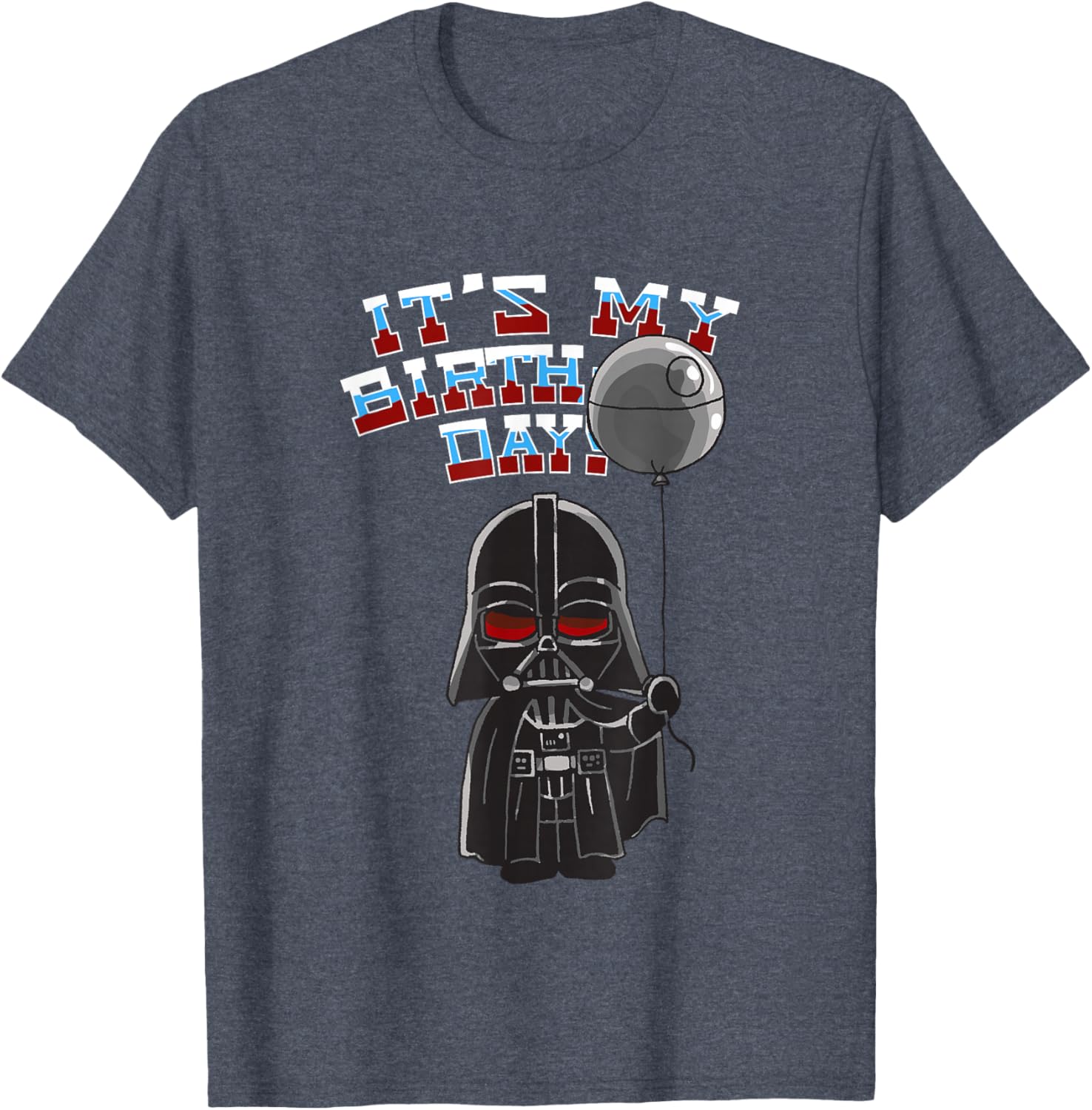 Darth Vader Balloon Boy Birthday T-Shirt for Star Wars Fans - 11