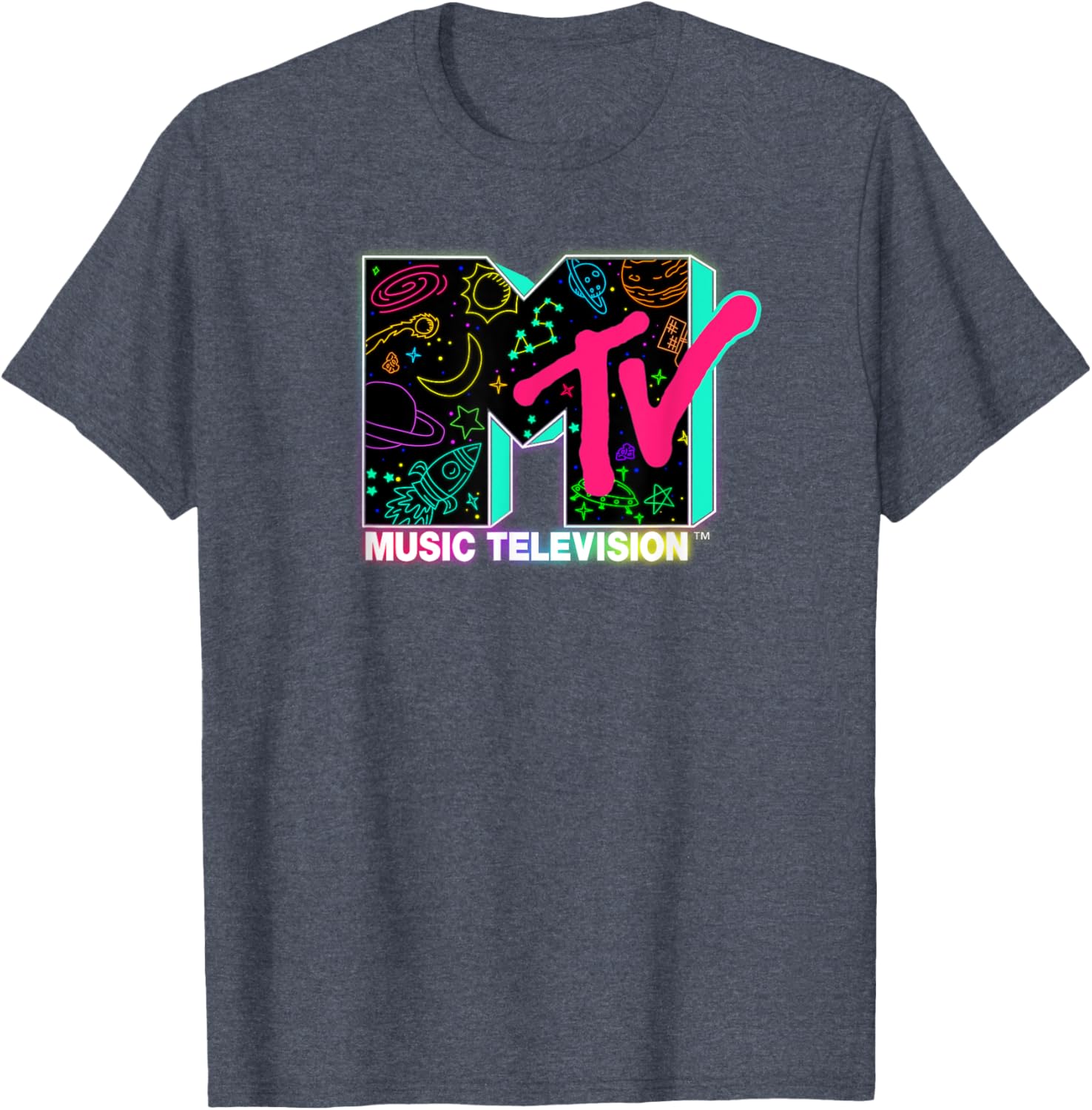 Mademark x MTV Intergalactic T-Shirt for Music Lovers and Trendsetters - 19