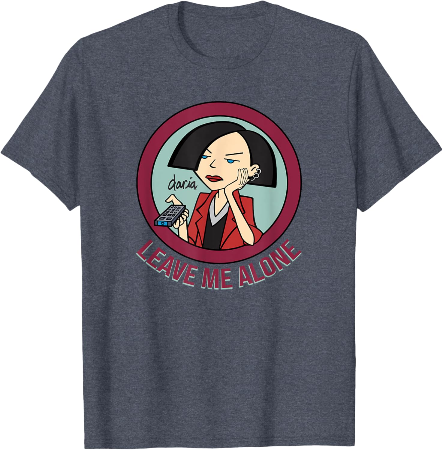 Mademark x Daria Leave Me Alone T-Shirt for Casual Cool Style - 8