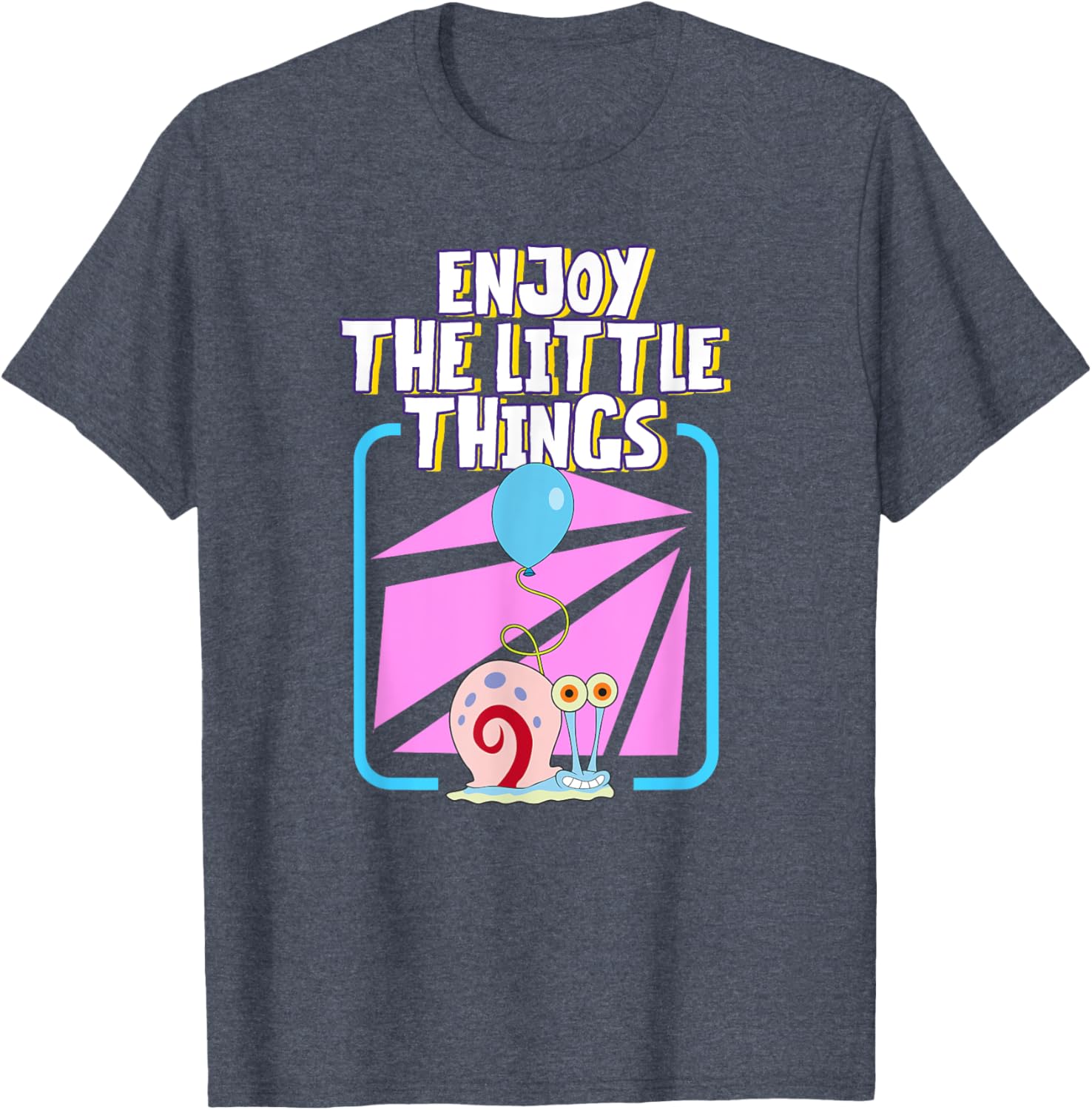 Mademark x SpongeBob Gary Enjoy the Little Things T-Shirt for Everyone - 1