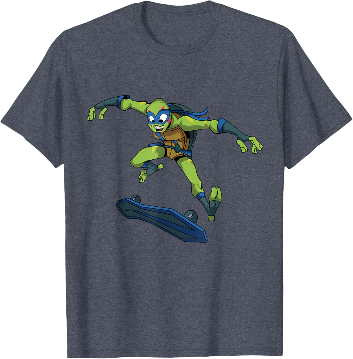 Mademark Teenage Mutant Ninja Turtles Leonardo Flip Trick T-Shirt for Fans - 4