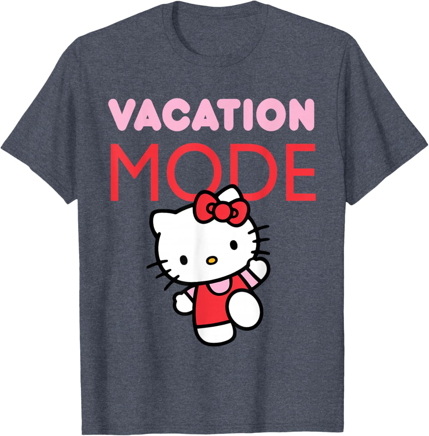Hello Kitty Vacation Mode T-Shirt for Fun Summer Adventures - 12