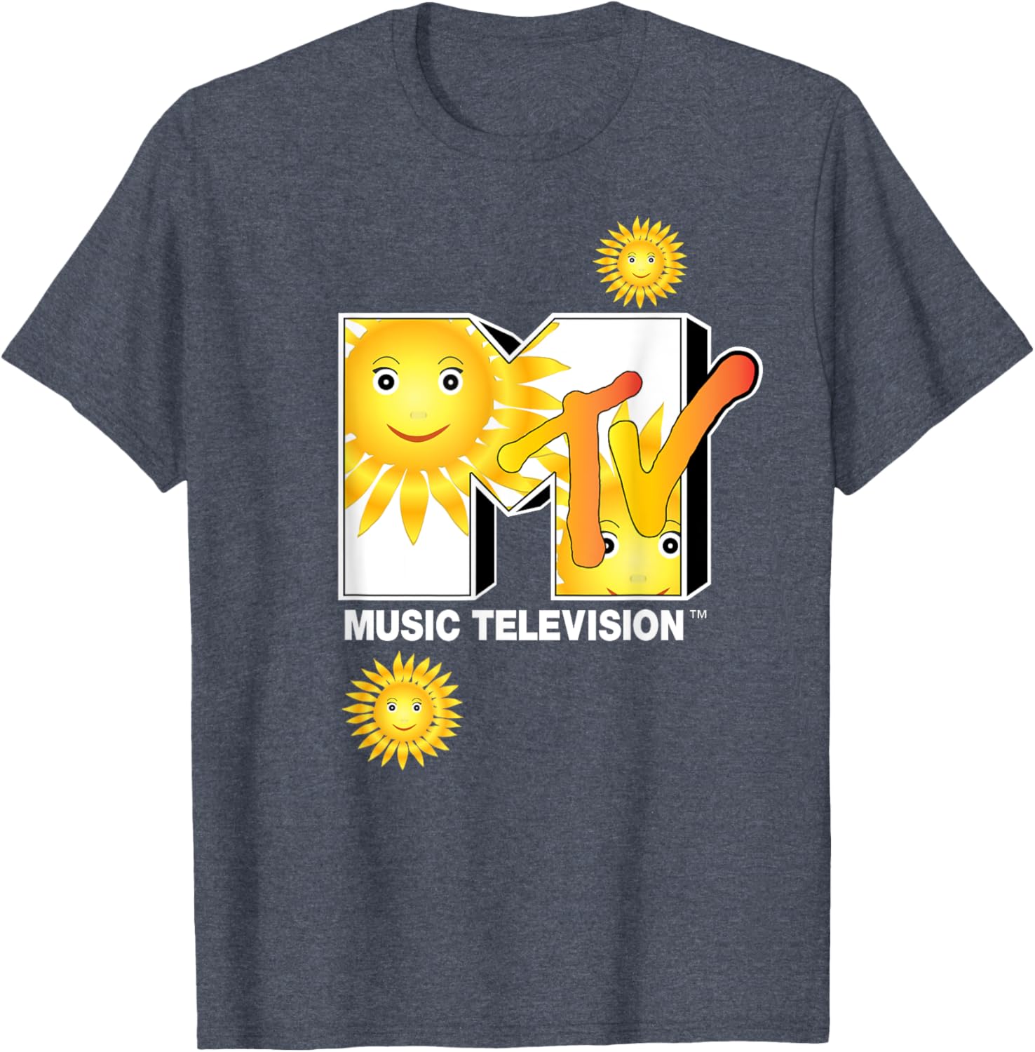 Mademark x MTV Bright Smiling Sun T-Shirt - Fun & Stylish Apparel - 4