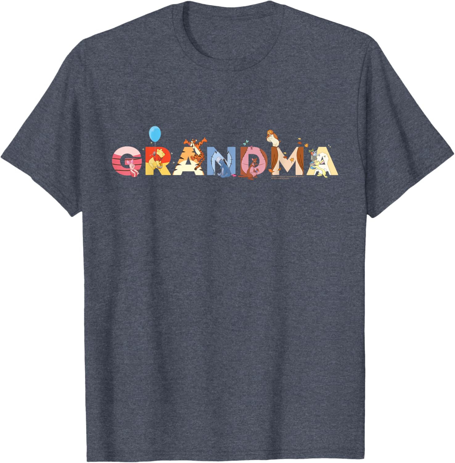 Disney Winnie the Pooh Grandma Gift Family Trip T-Shirt for Fun Adventures - 11