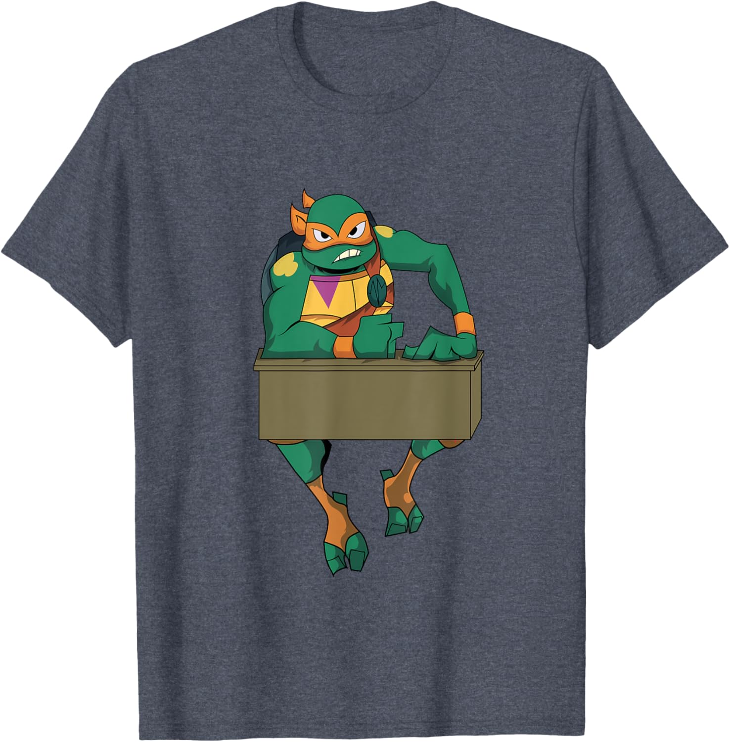 Mademark TMNT Mikey Hard as Nails RV T-Shirt for Ultimate Fans - 5