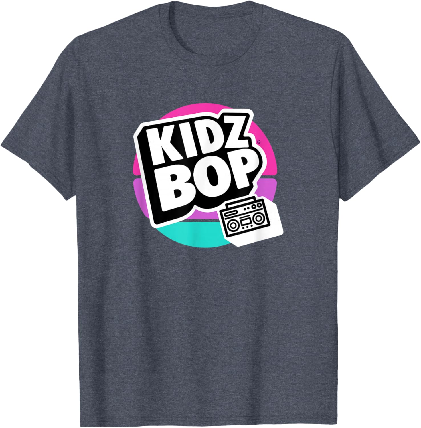 KIDZ BOP Boombox Logo T-Shirt for Kids - Fun and Stylish Apparel - 5