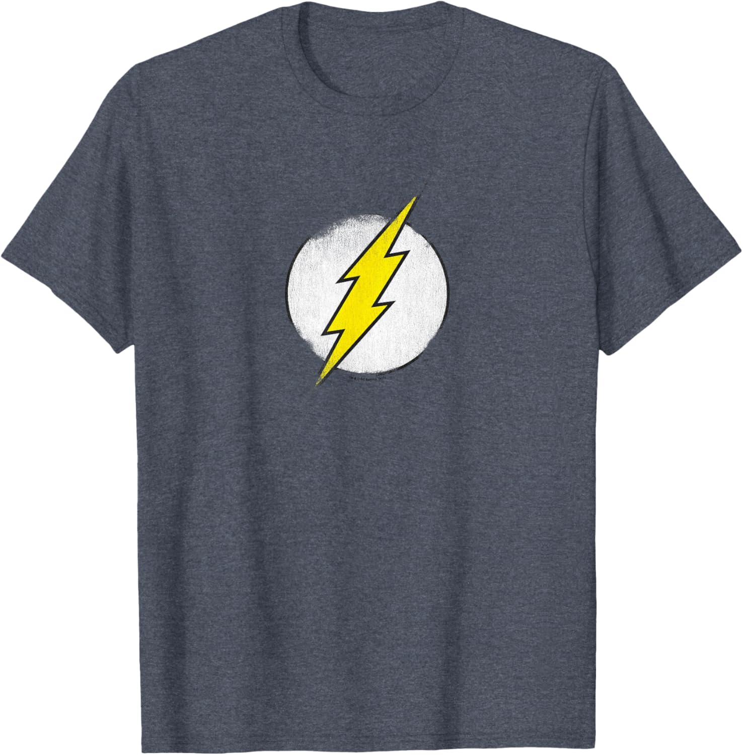 Flash Rough Logo T-Shirt for Men and Women Casual Graphic Tee - 5