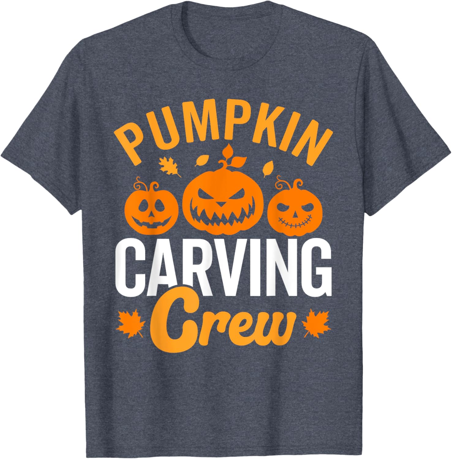 Family Matching Pumpkin Carving Crew Halloween T-Shirt for Fun Celebrations - 6