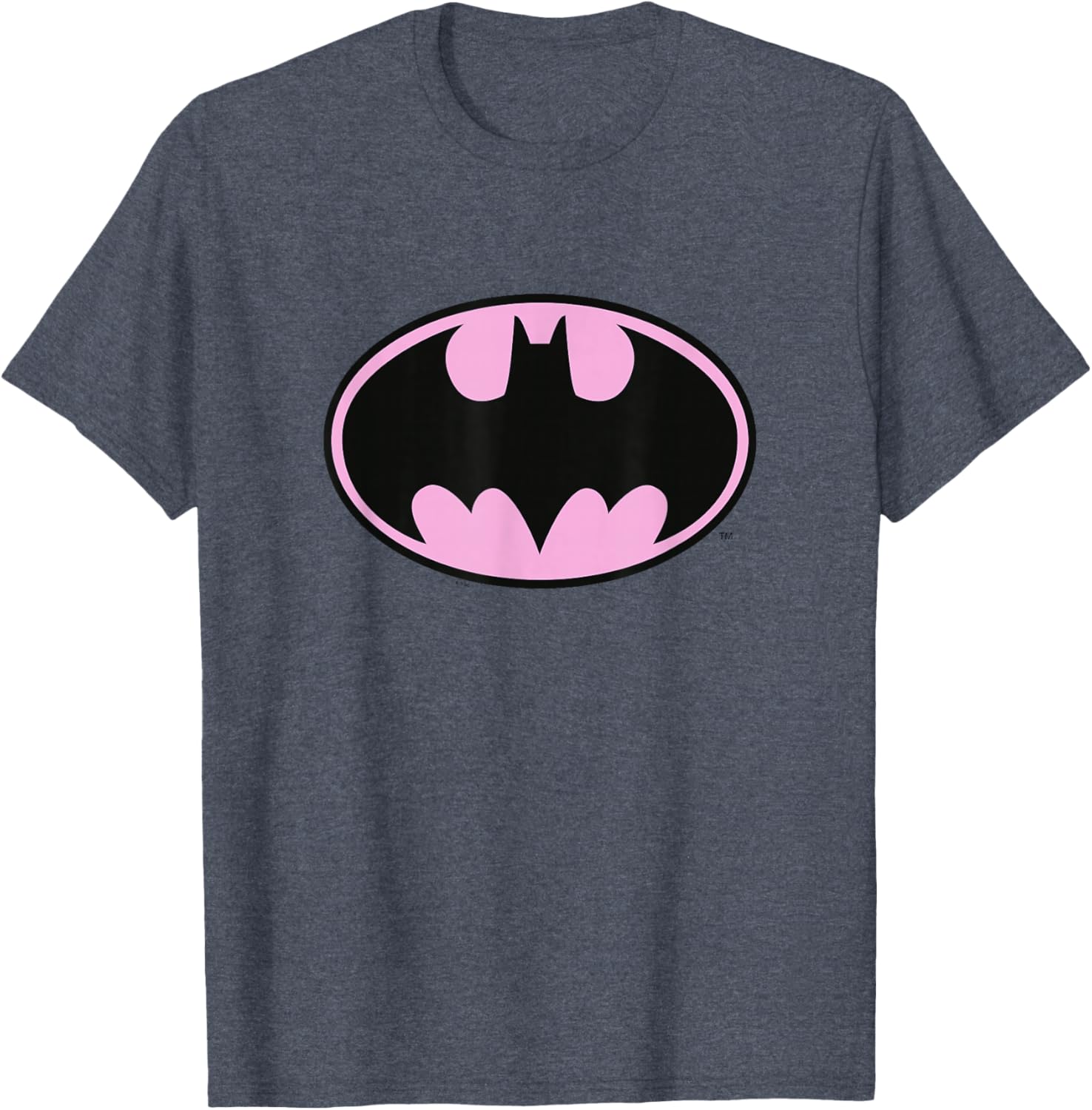 Batman Bat-Symbol T-Shirt with Pink Background - Stylish Graphic Tee - 7