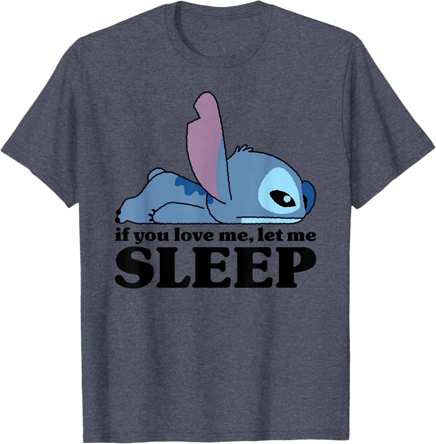 Lilo & Stitch Sleepy Stitch T-Shirt - Cute and Comfy Disney Apparel - 10