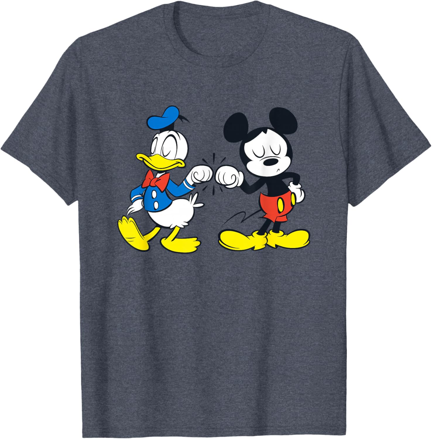 Disney Mickey Mouse and Donald Duck Best Friends T-Shirt for Fun Style - 7