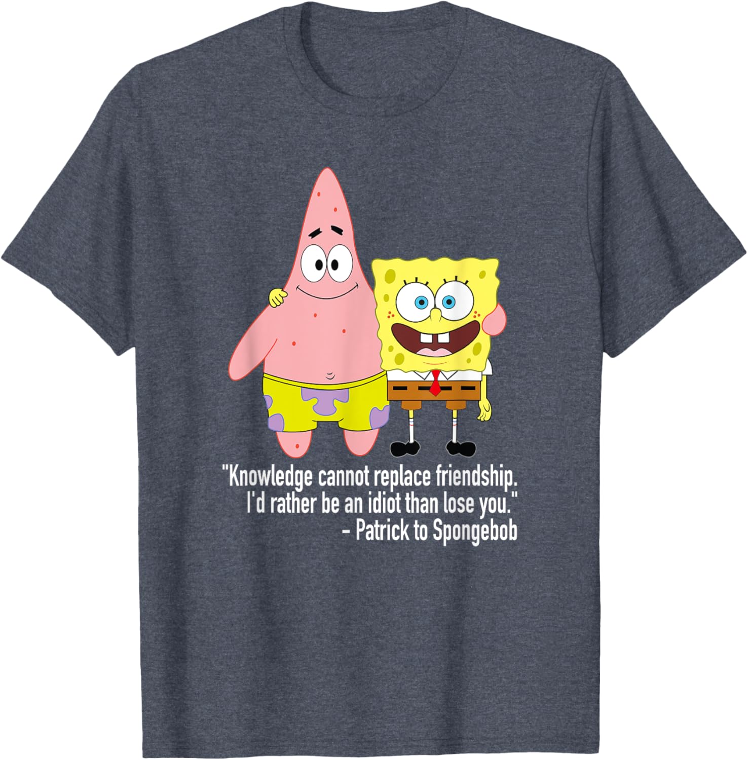 Mademark SpongeBob SquarePants Patrick and SpongeBob Friendship T-Shirt - 16