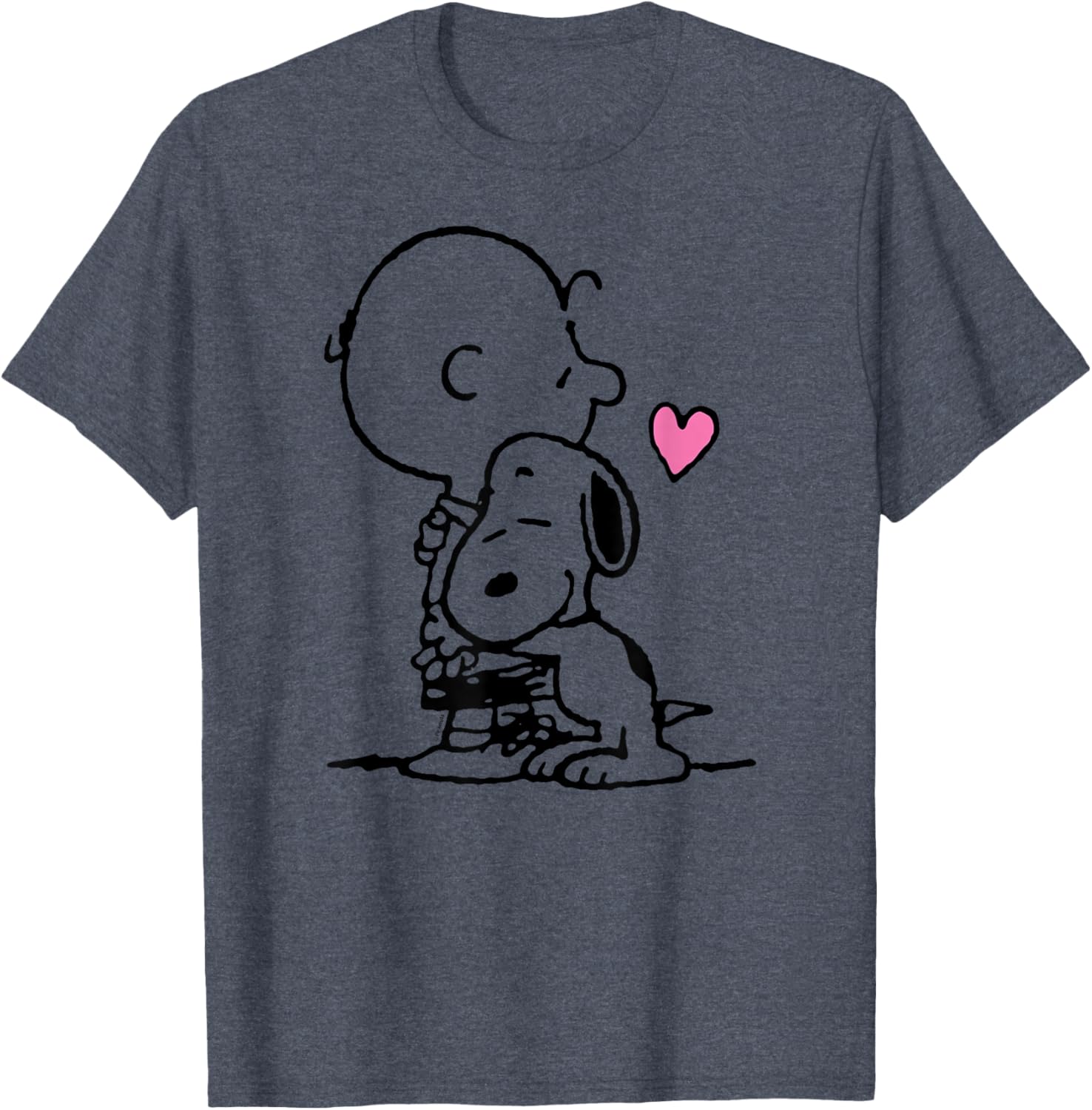 Snoopy Charlie Hug T-Shirt for Kids and Adults - Cute Casual Wear - 1
