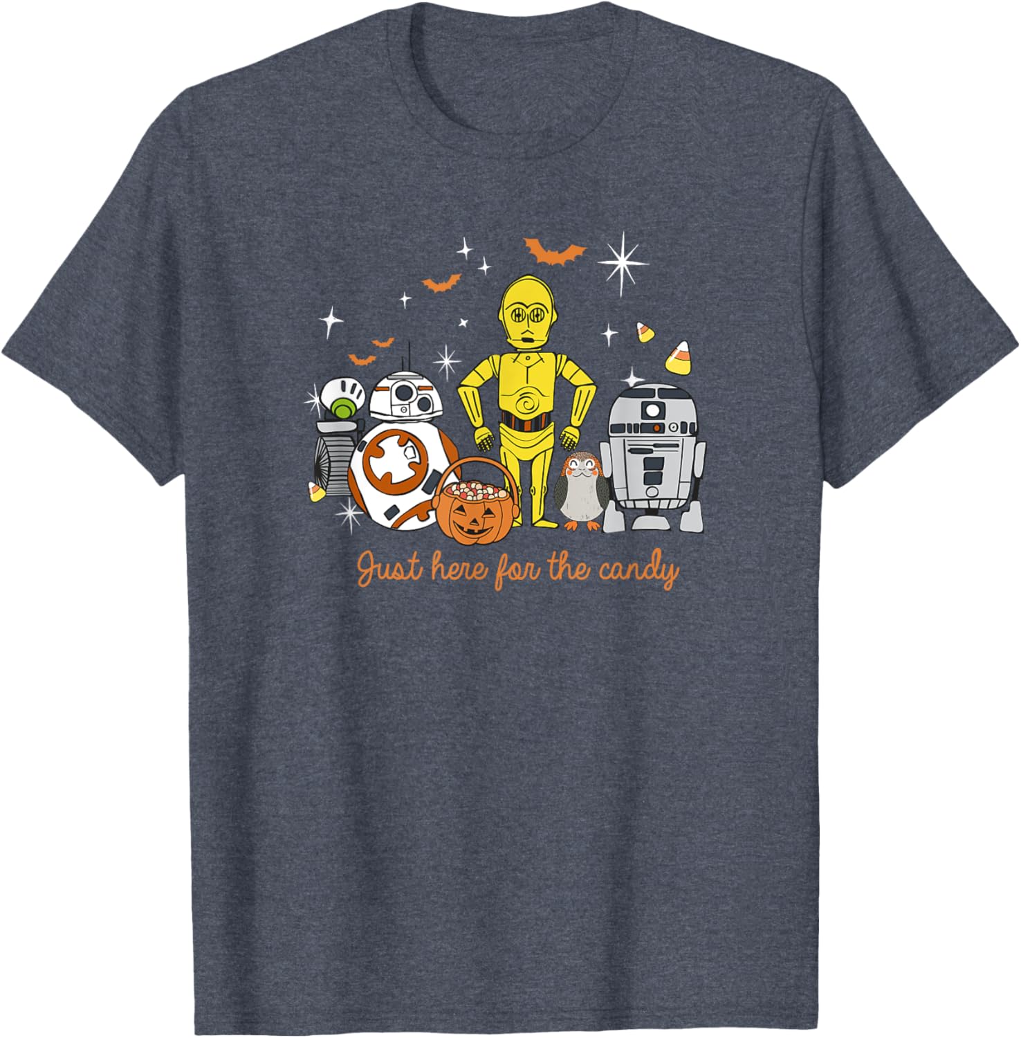 Star Wars Group Shot Halloween T-Shirt Perfect for Candy Collecting Fun - 5