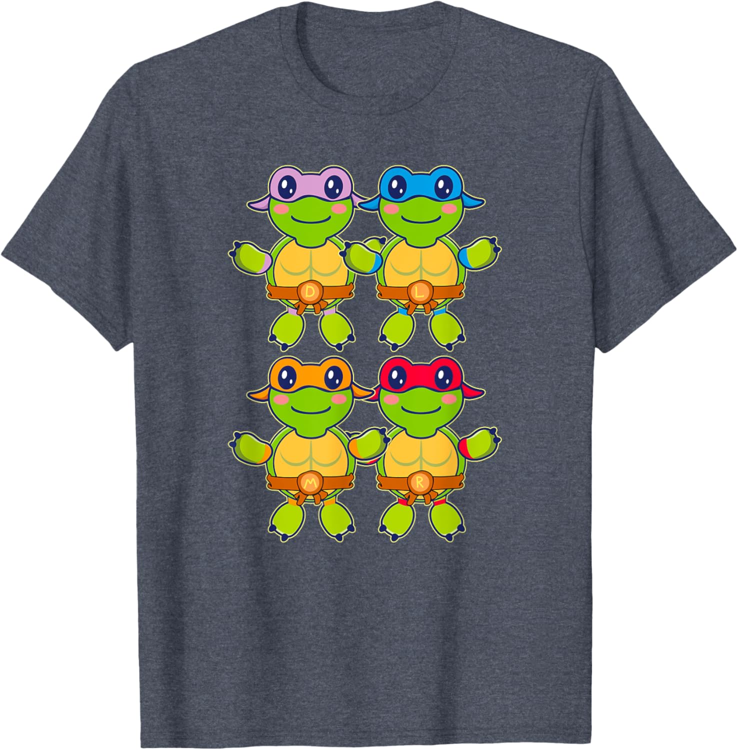 Cute TMNT Babies T-Shirt for Kids by Mademark - Stylish Fun Apparel - 14