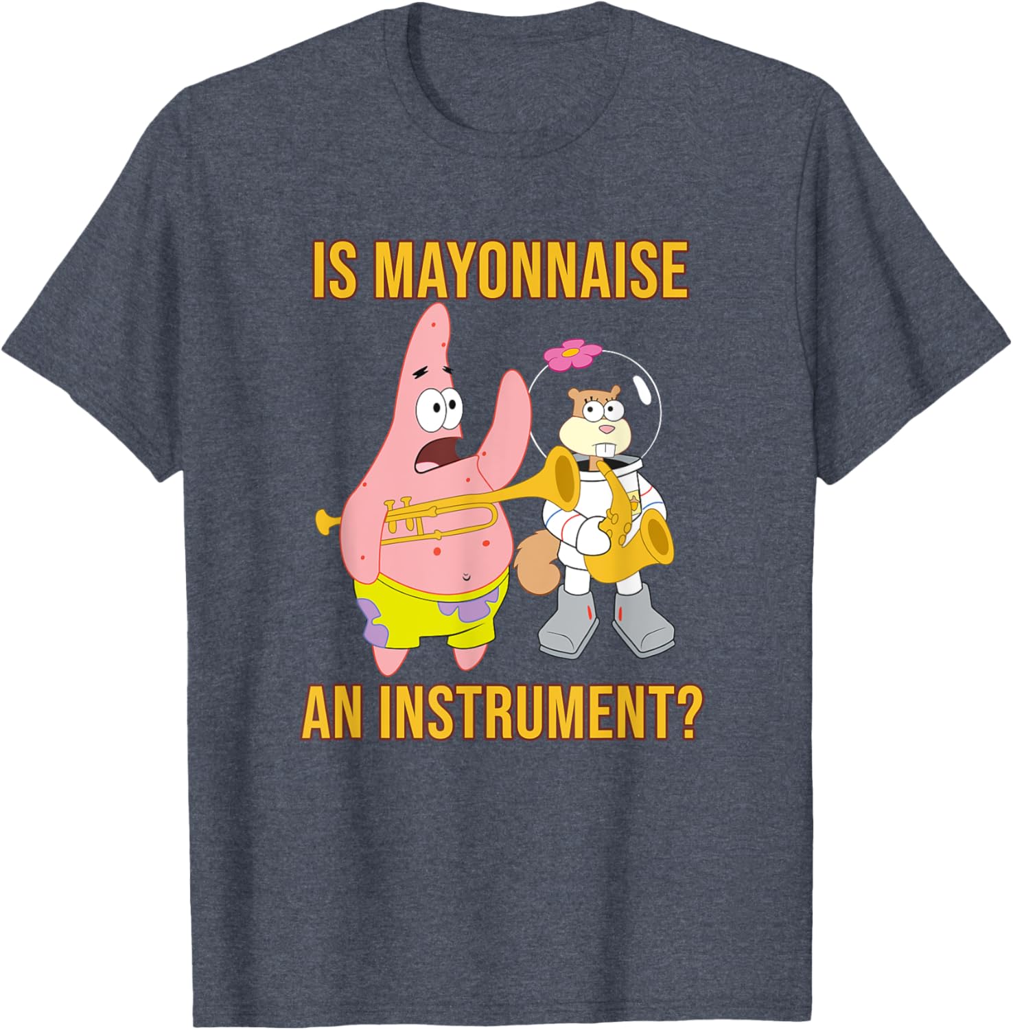 Mademark x SpongeBob SquarePants Mayonnaise Instrument T-Shirt for Fans - 10