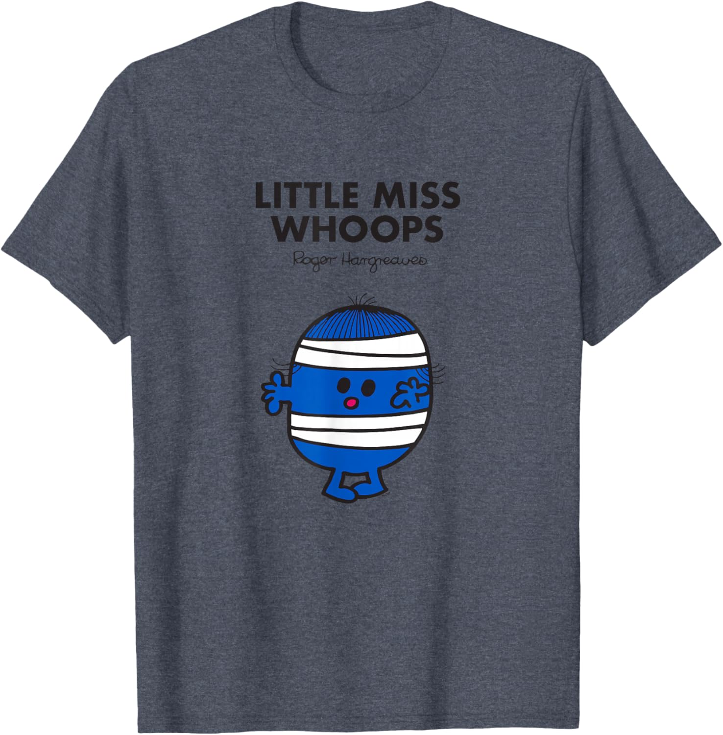 Mr Men Little Miss Whoops T-Shirt for Kids Fun Graphic Tee - 3