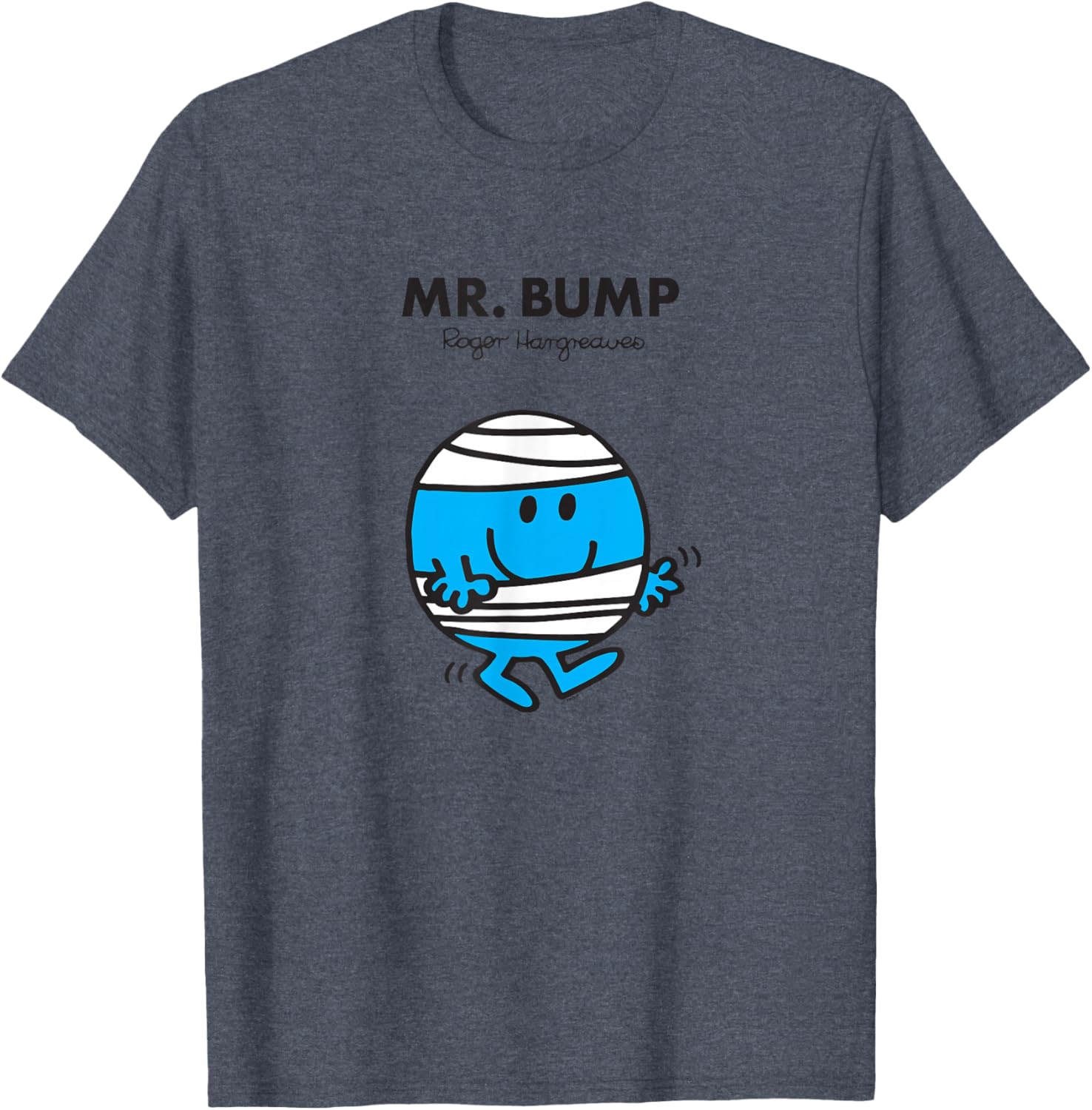 Mr. Men Mr. Bump T-Shirt for Kids - Fun and Colorful Cotton Tee - 4