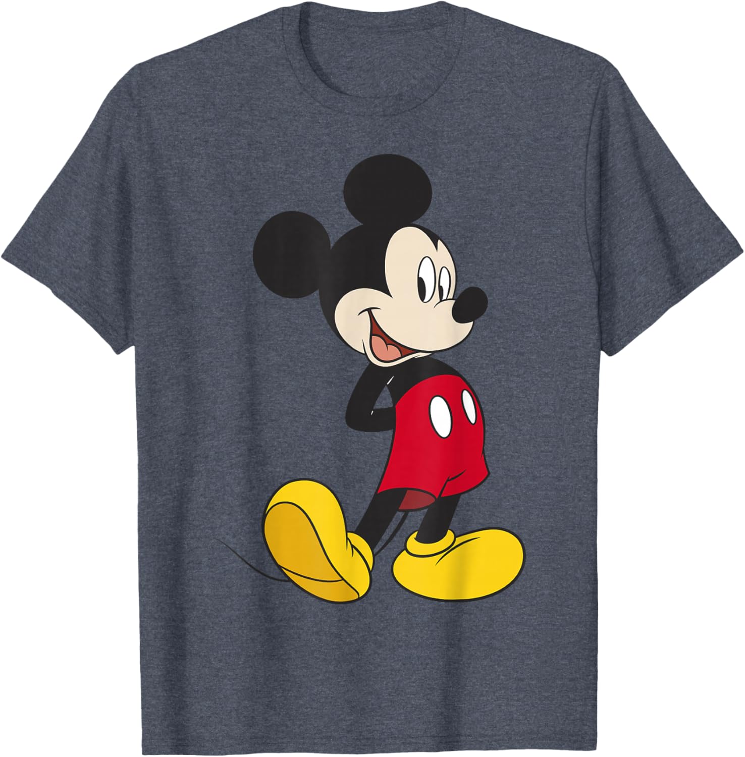 Disney Mickey and Friends Classic Mickey Mouse Portrait T-Shirt for Fans - 6