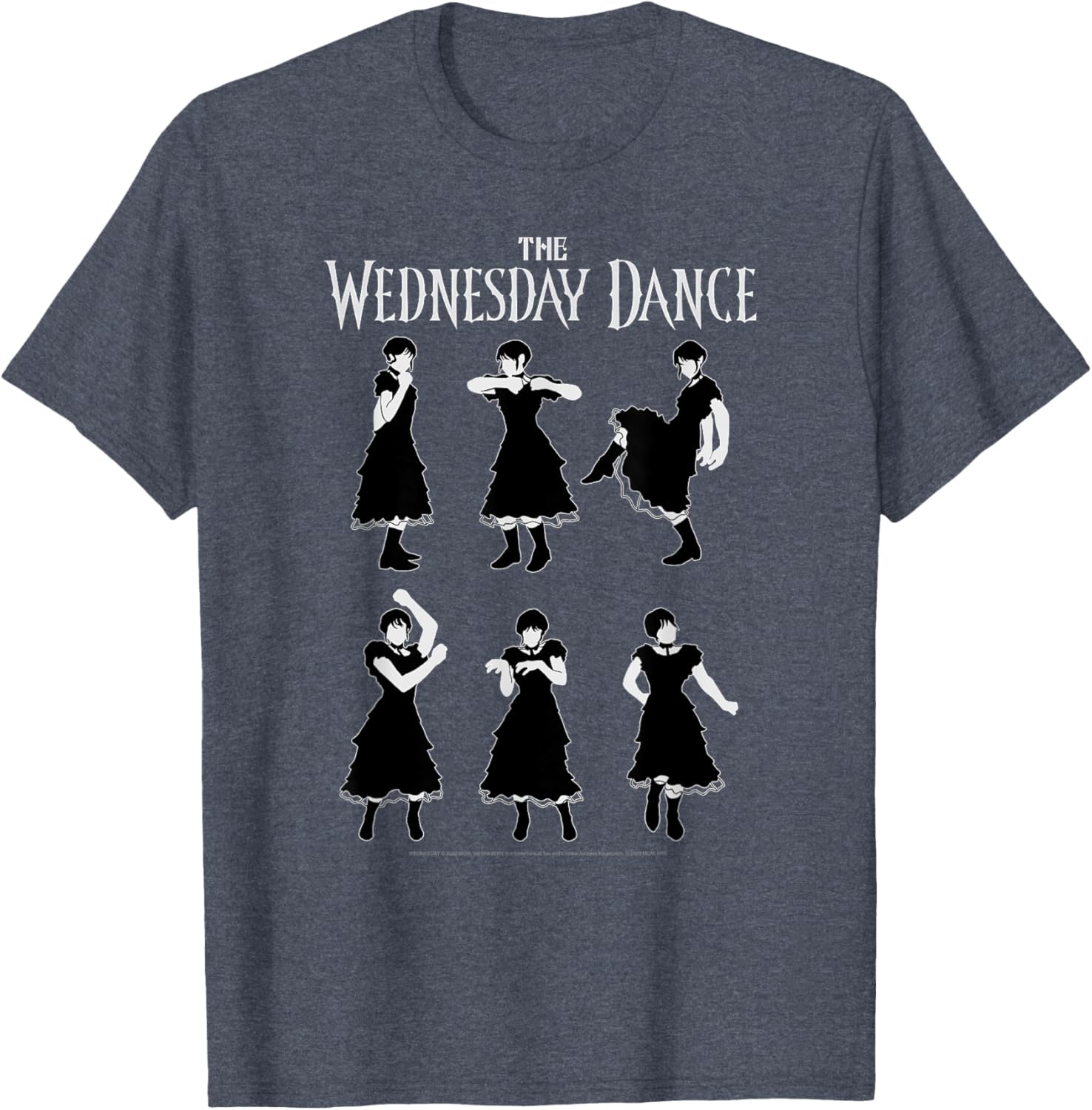 Wednesday Dance Moves Tutorial T-Shirt Fun Apparel for Fans - 4