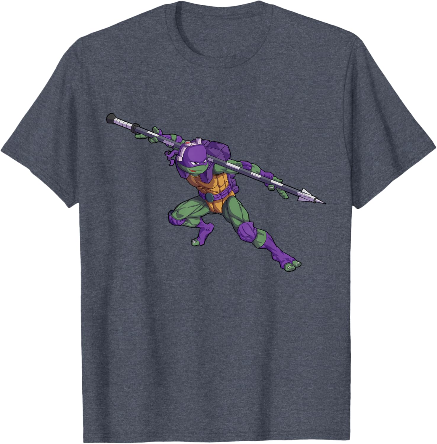 Mademark Donnie TMNT Tech-Bo Staff T-Shirt for Fans and Collectors - 6
