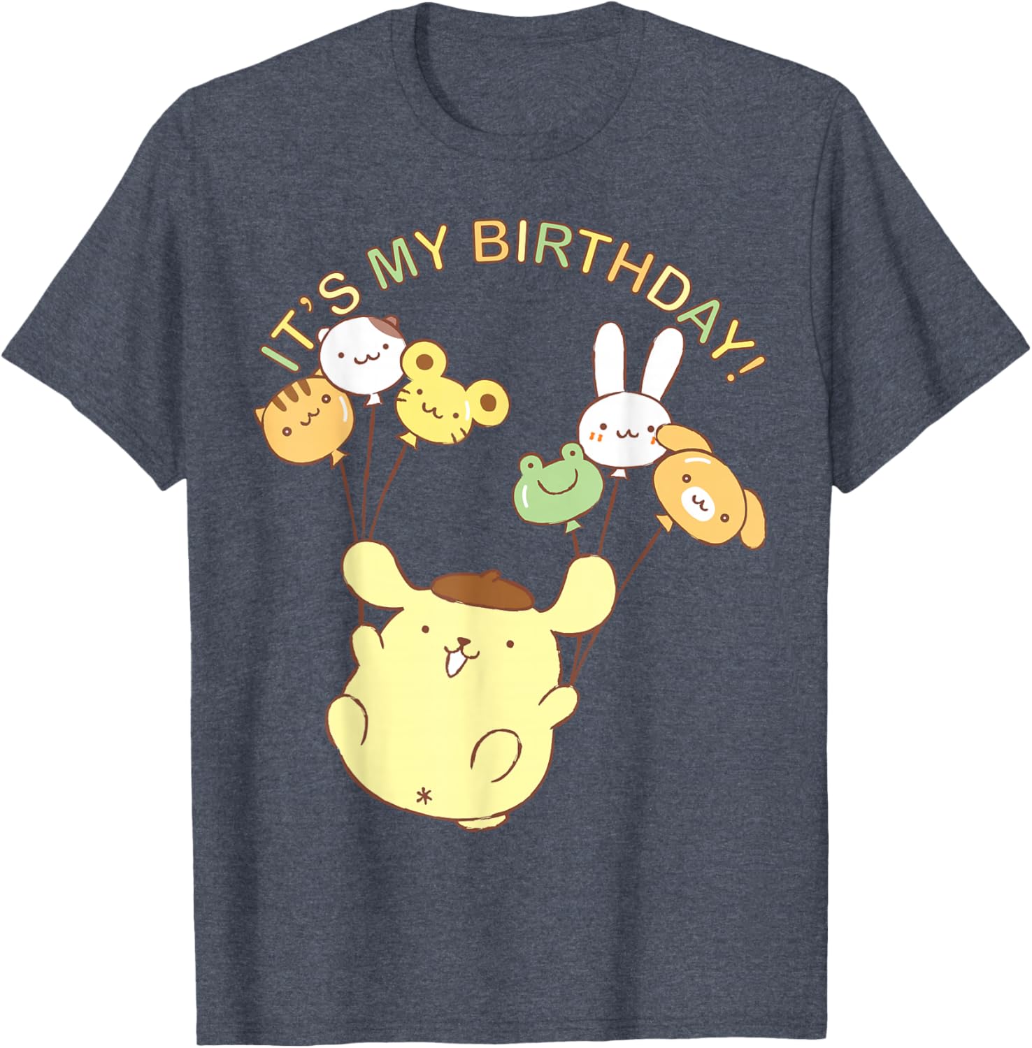 Pompompurin It's My Birthday T-Shirt Cute Design for Celebrations - 16
