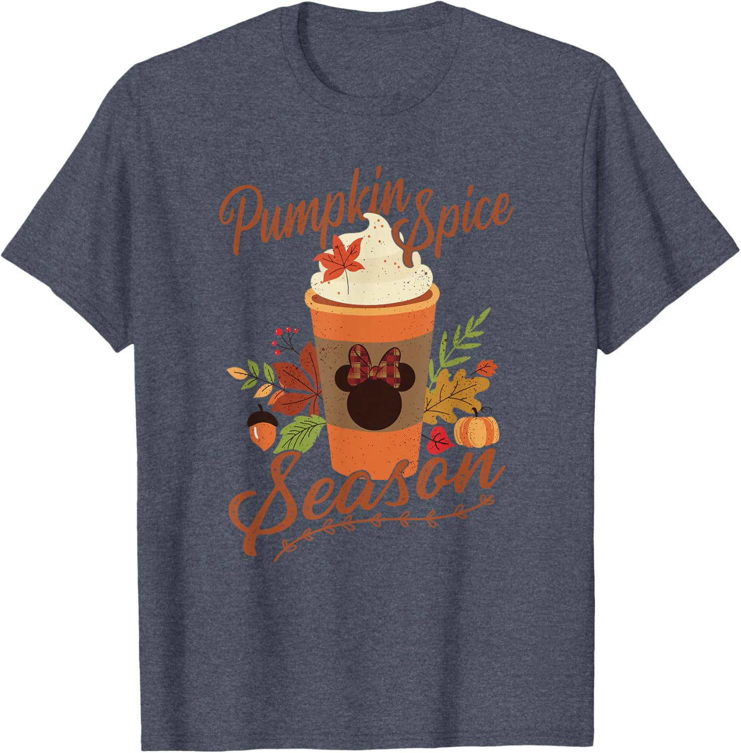 Disney Mickey And Friends Pumpkin Spice T-Shirt for Fall Fun - 8