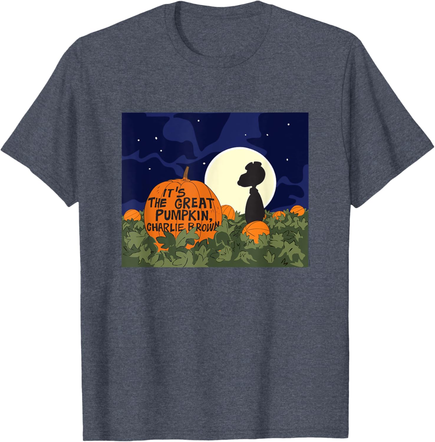 Peanuts Snoopy Its the Great Pumpkin T-Shirt for Fall Celebrations - 3