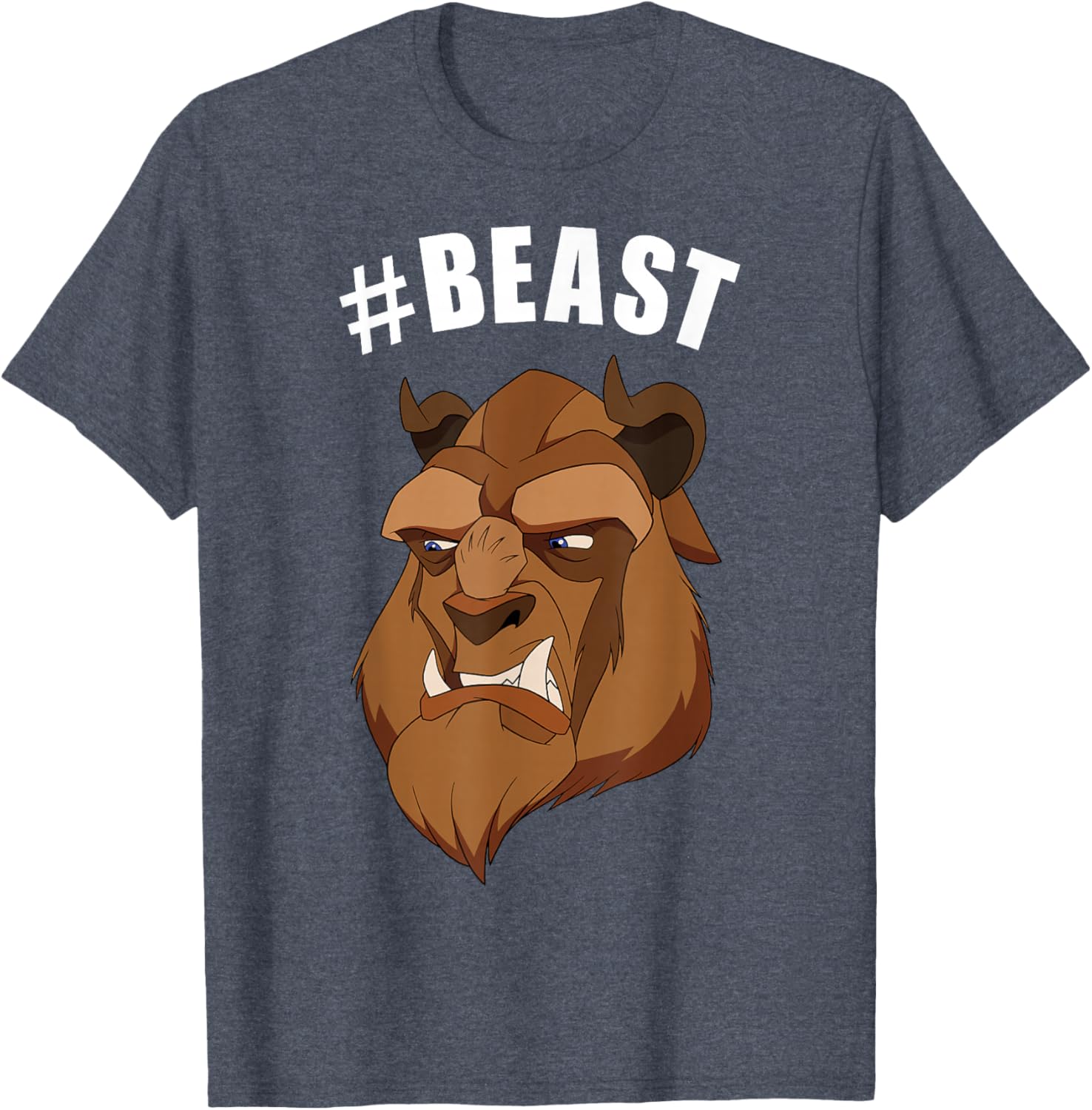 Disney Beauty and the Beast Beast Portrait T-Shirt for Fans and Collectors - 2