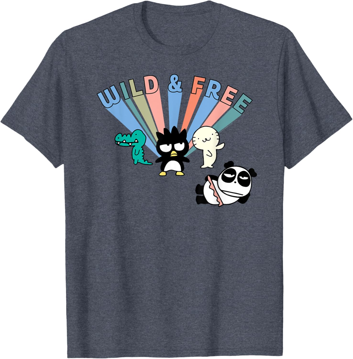 Badtz-Maru Wild and Free T-Shirt - Cute Graphic Tee for Fun Outfits - 17